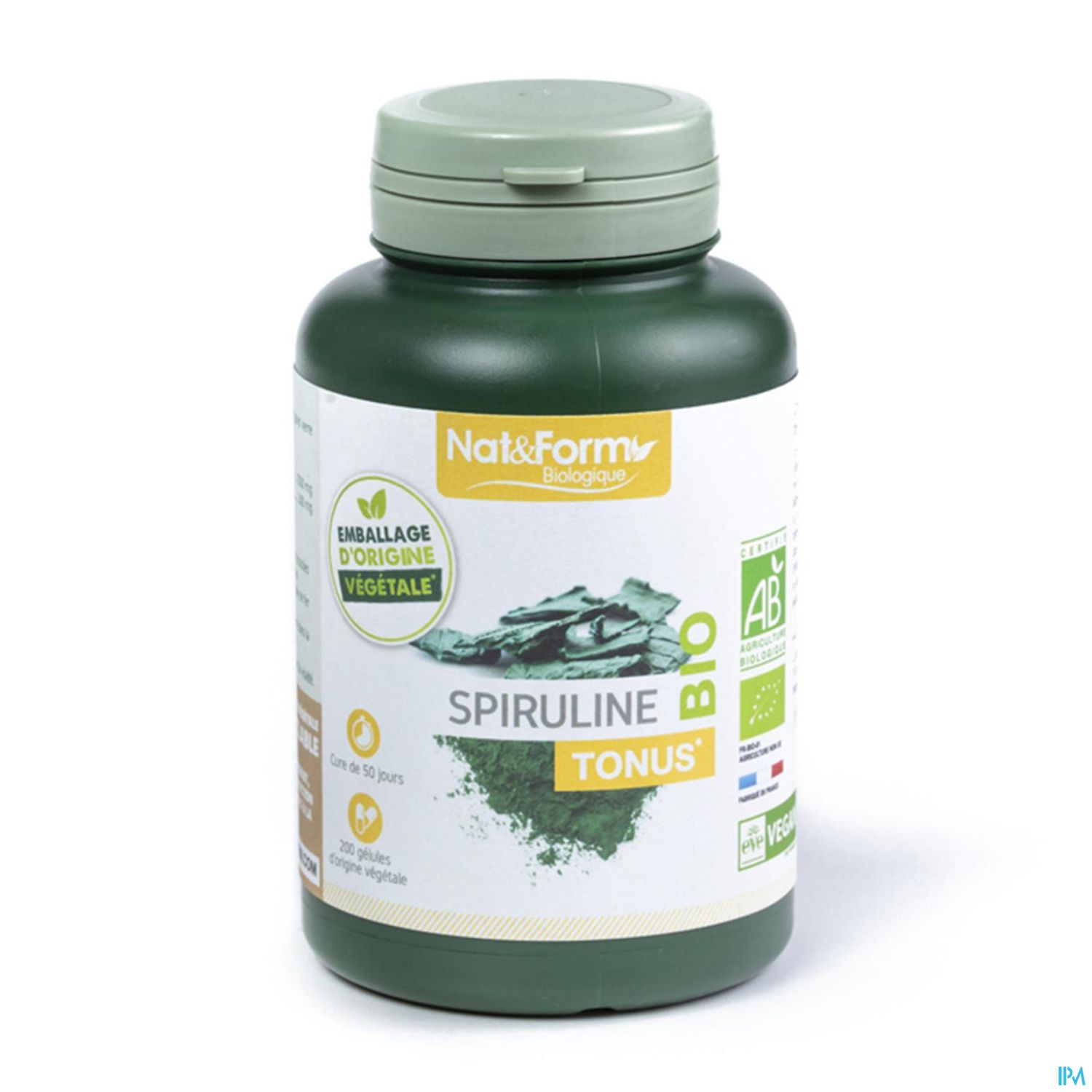 NAT&FORM BIO SPIRULINE GELVEG200