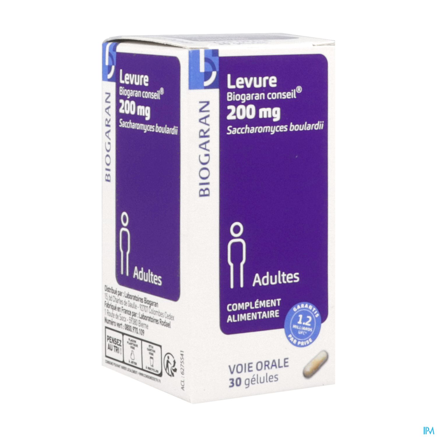 LEVURE BGR 200MG GELUL 30