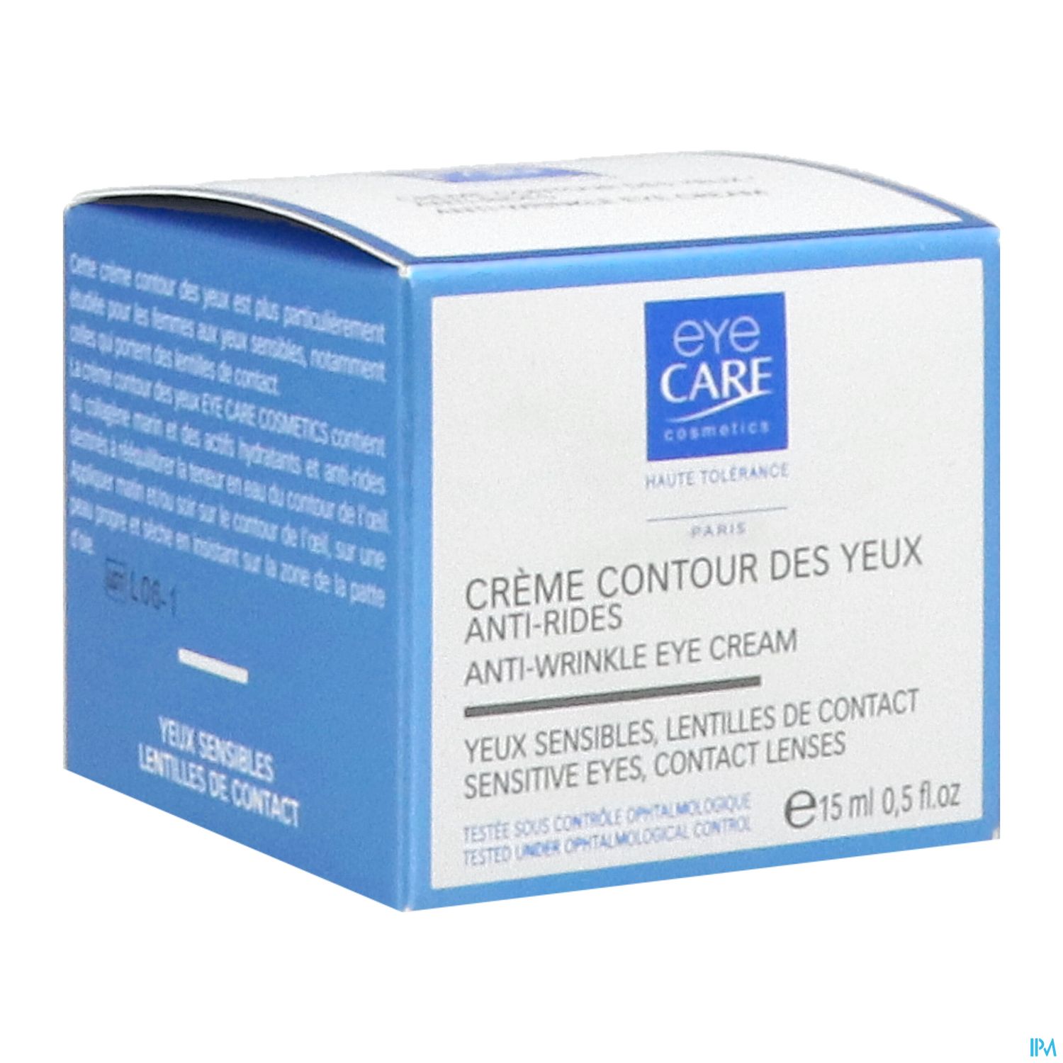 Eye Care Creme Contour Des Yeux Antirides 15ml