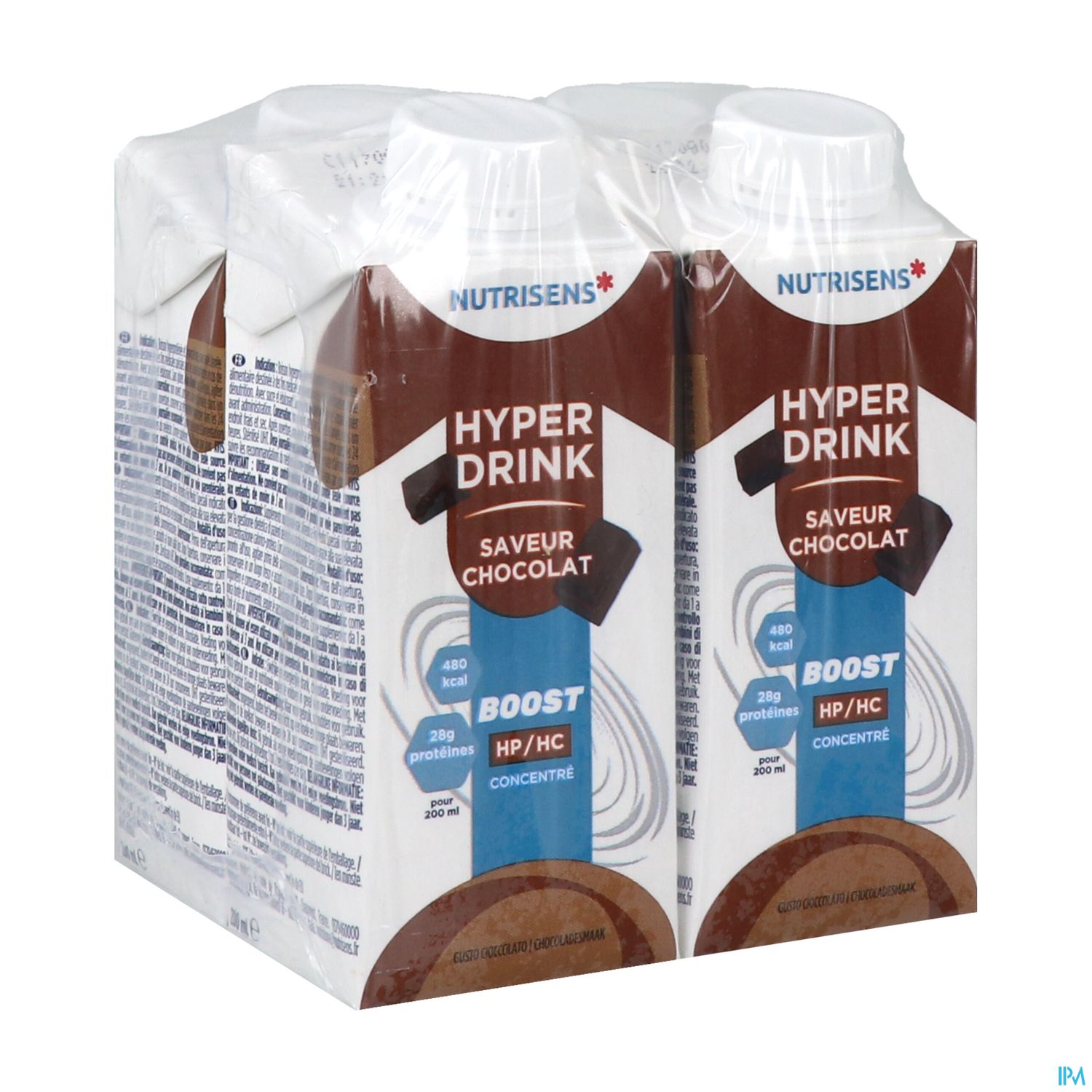 HYPERDRINK BOOST CHOCOLAT 200ML 4