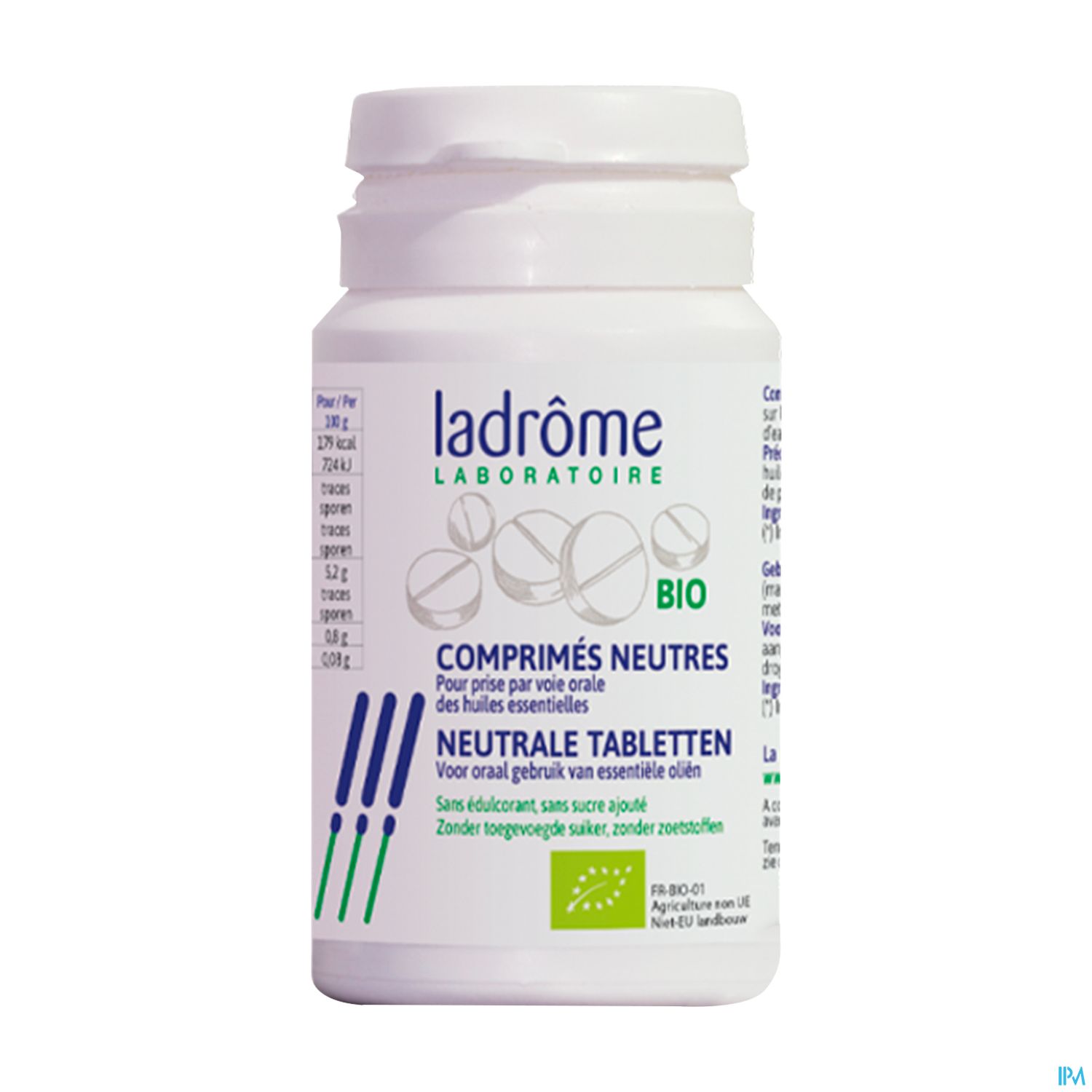 LADROME COMPRIME NEUTRE BIO 30