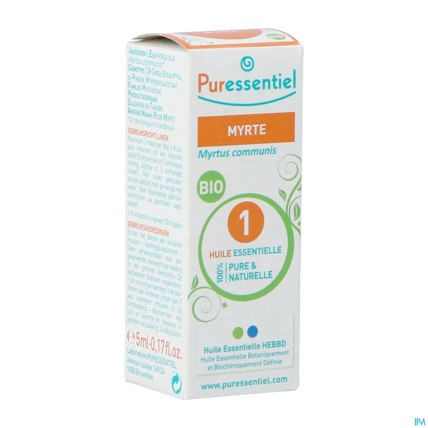 Puressentiel Huile Essentielle Myrte Bio 5ml
