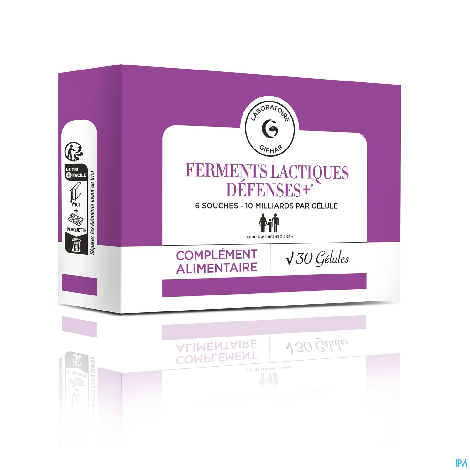 GIPHAR FERMENT LACTIQ DEF+ GELUL30