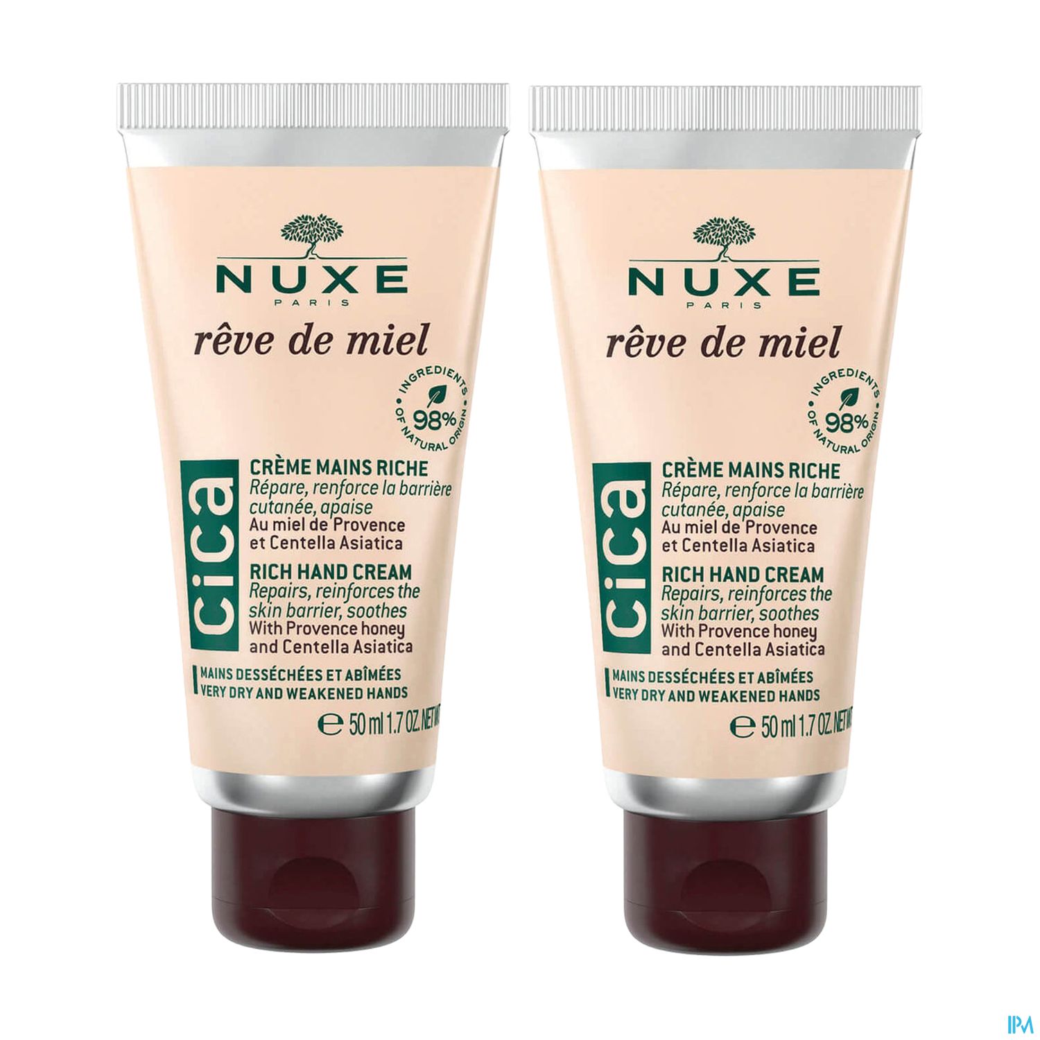 NUXE REVE MIEL CR MAIN CICA.50MLX2