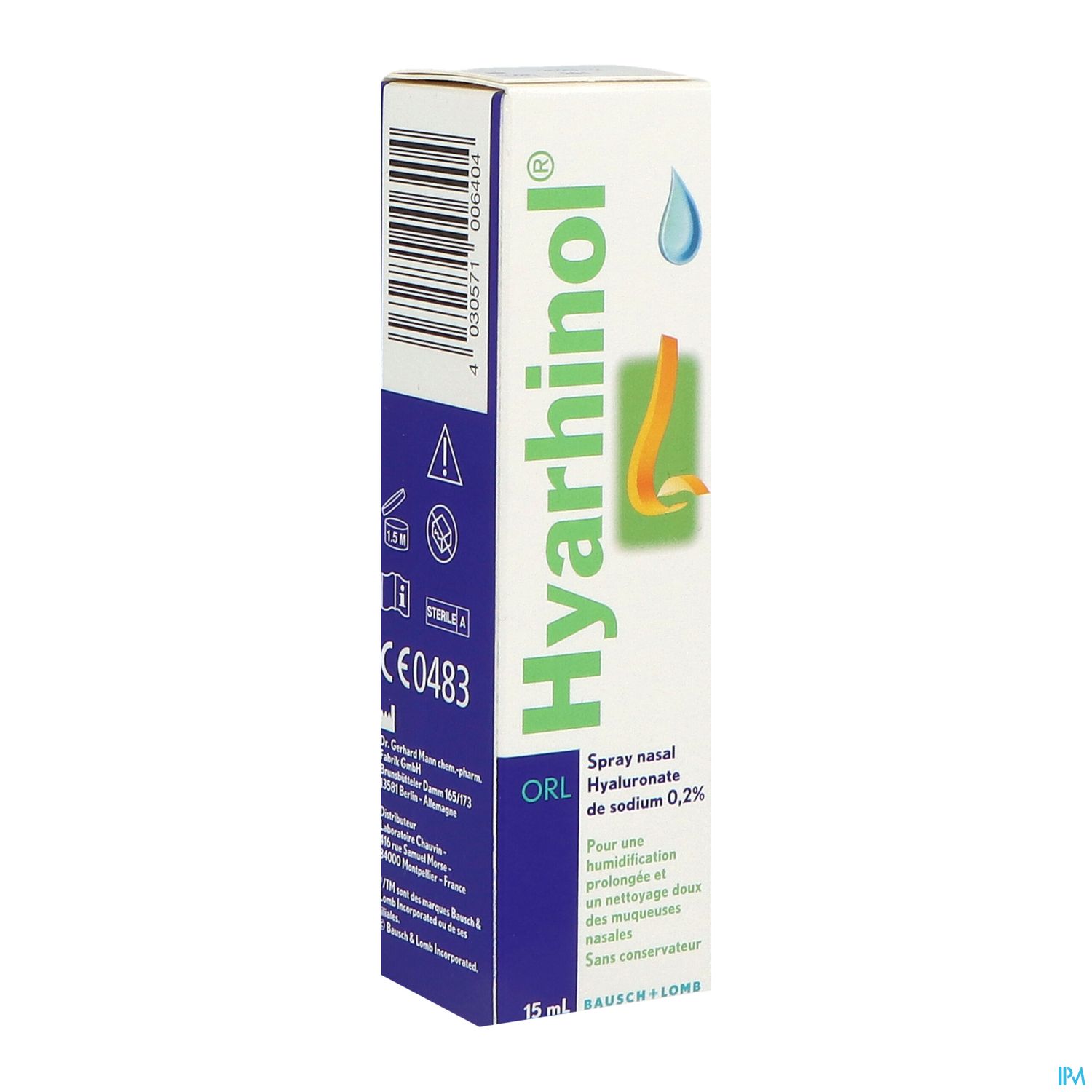 HYARHINOL SOL NASAL SPRAY 15ML
