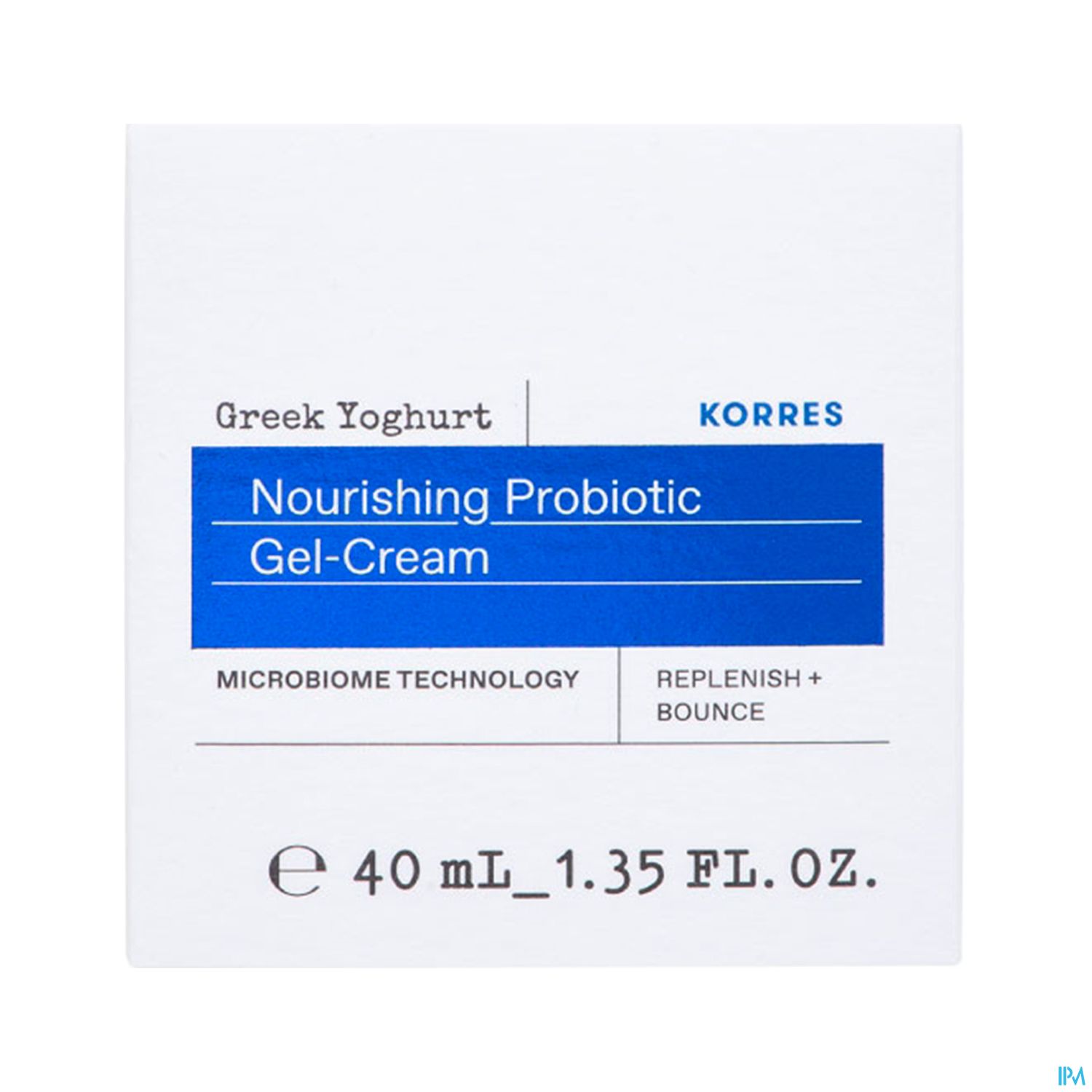 KORRES YAOURT PROB GEL CR NOUR40ML