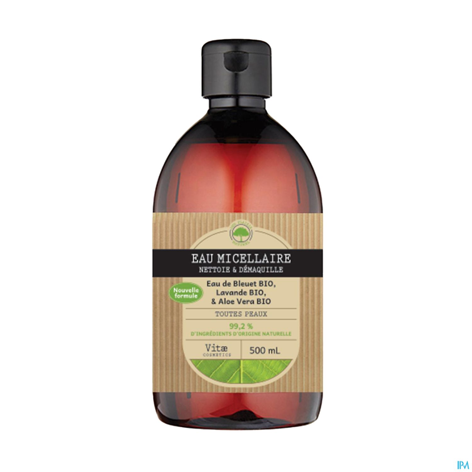 VITAE COSM EAU MICEL BLEU/ALO500ML
