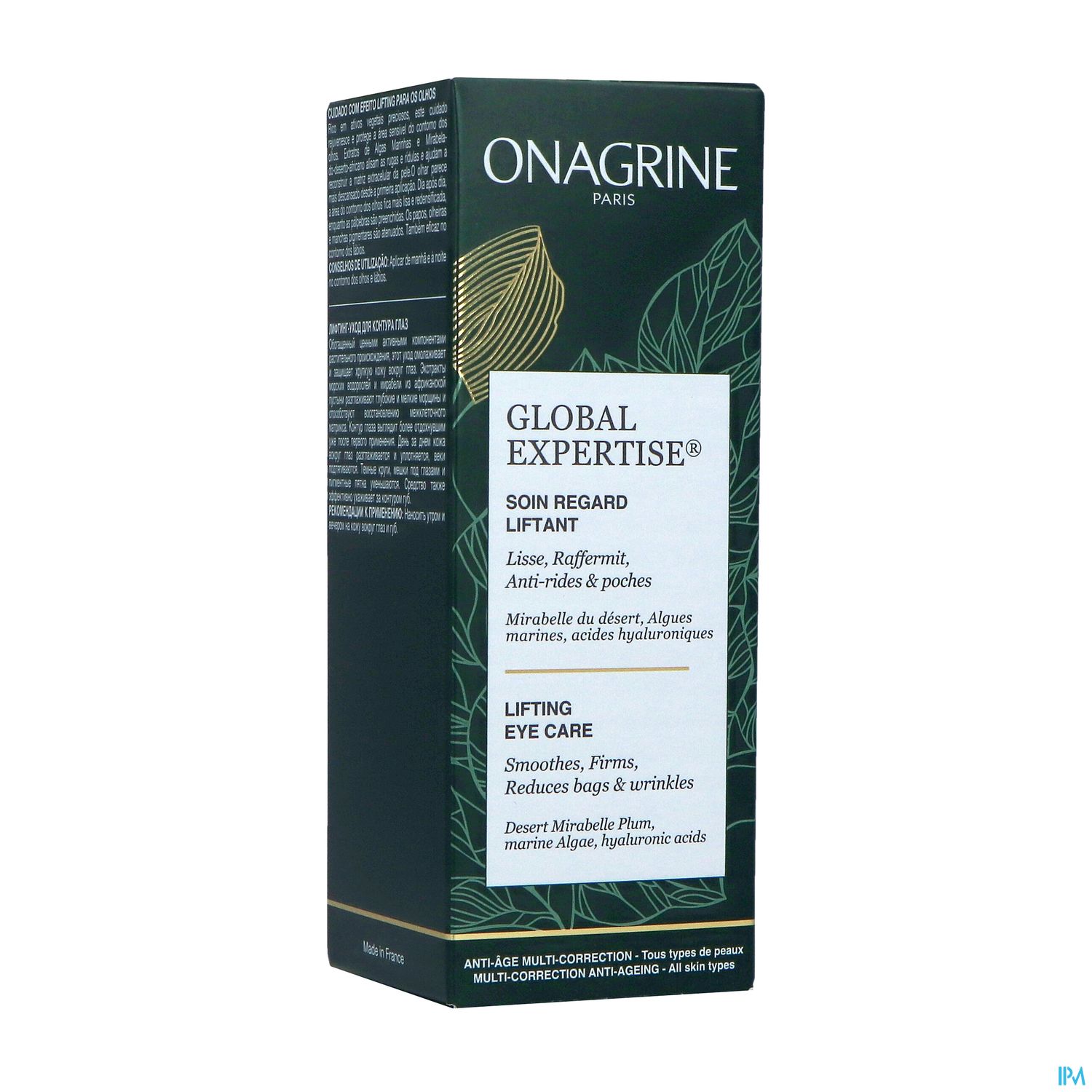 Onagrine Global Expertise Soin Regard Liftant 15ml