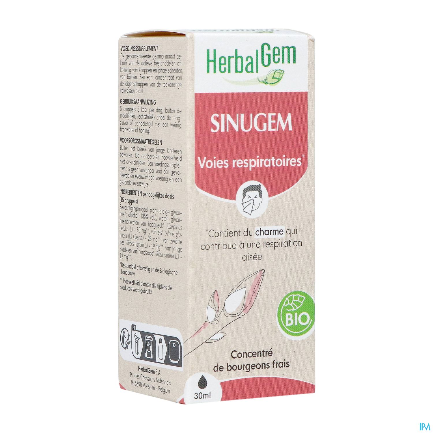 HERBALGEM SINUGEM BIO 30ML