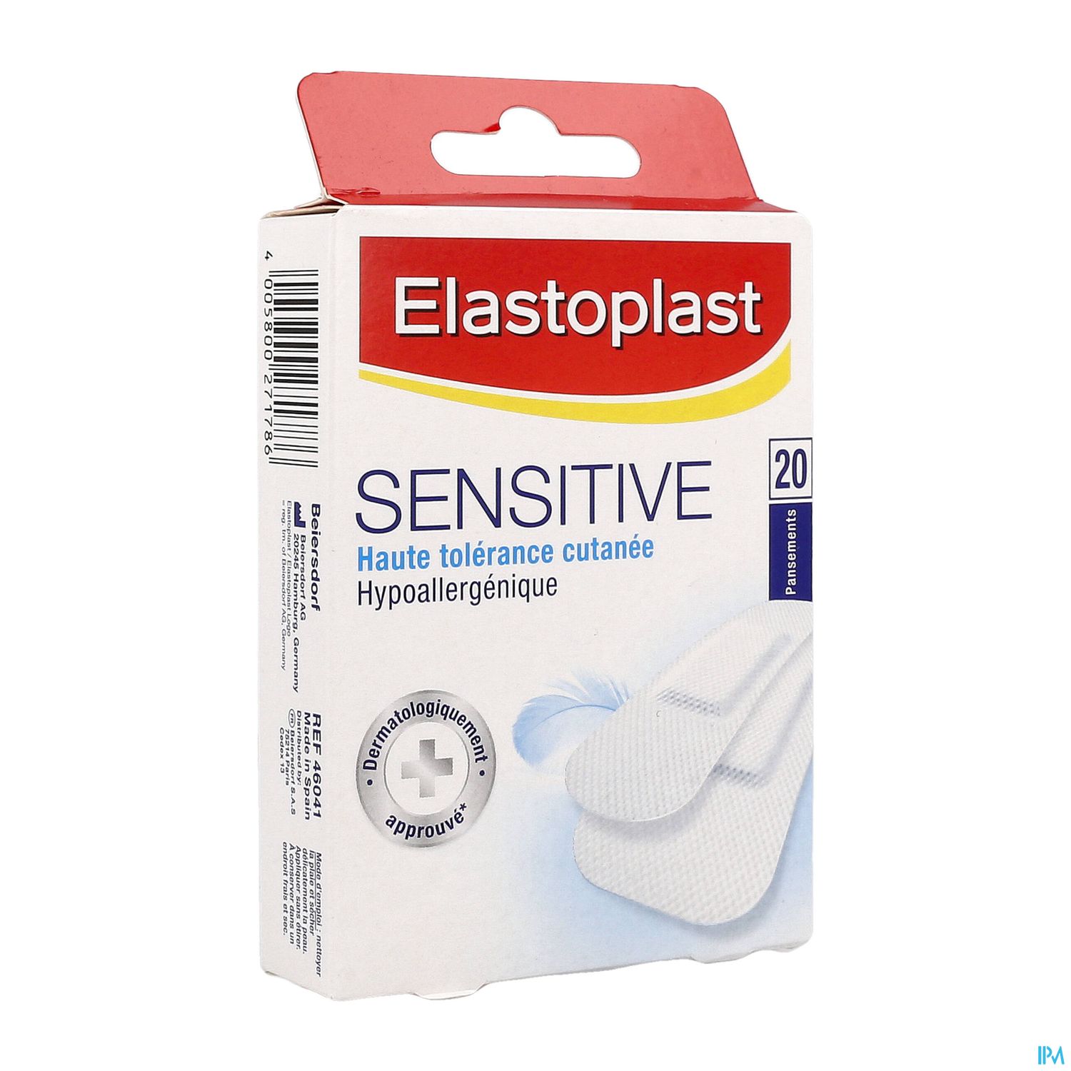 ELASTOPLAST PANS SENSITIVE 2T X20