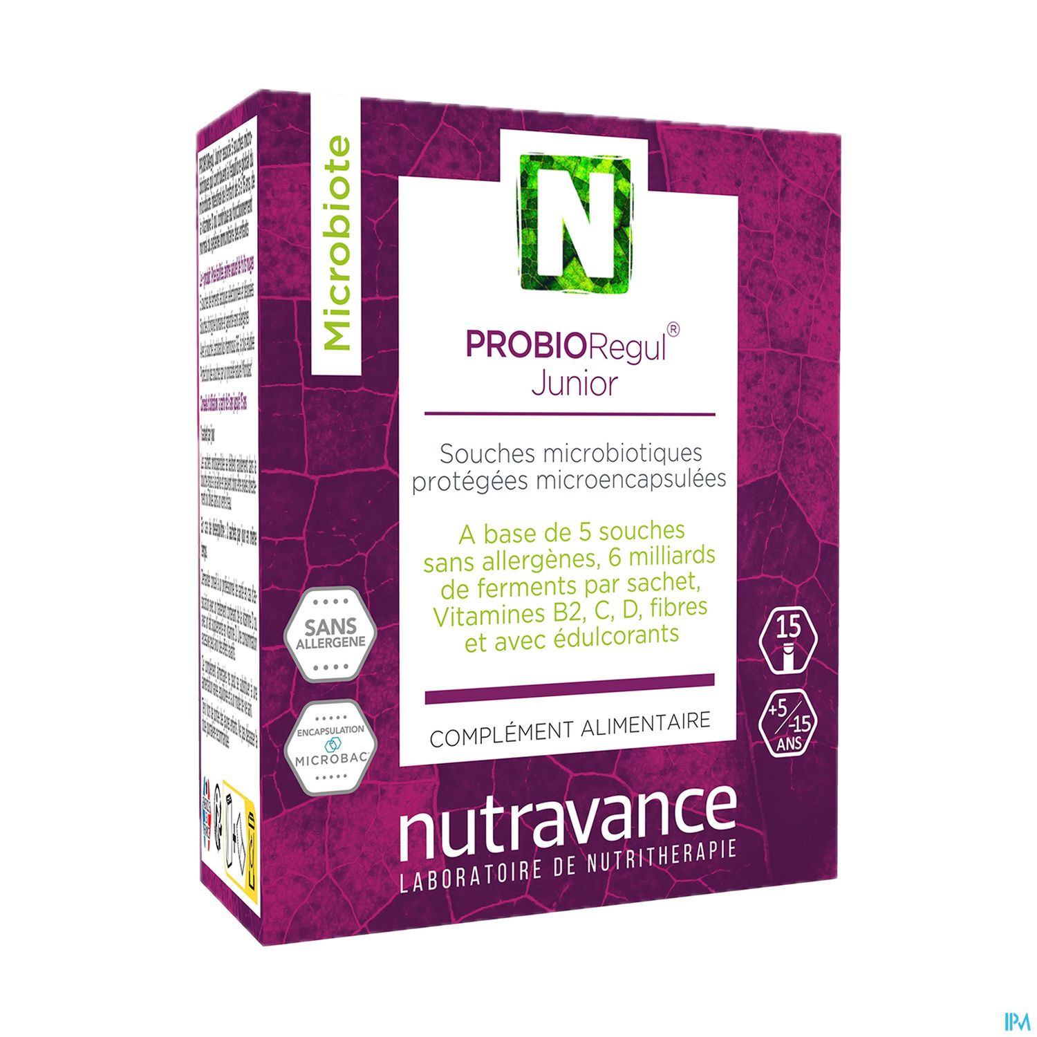 PROBIOREGUL JUNIOR SACH 15
