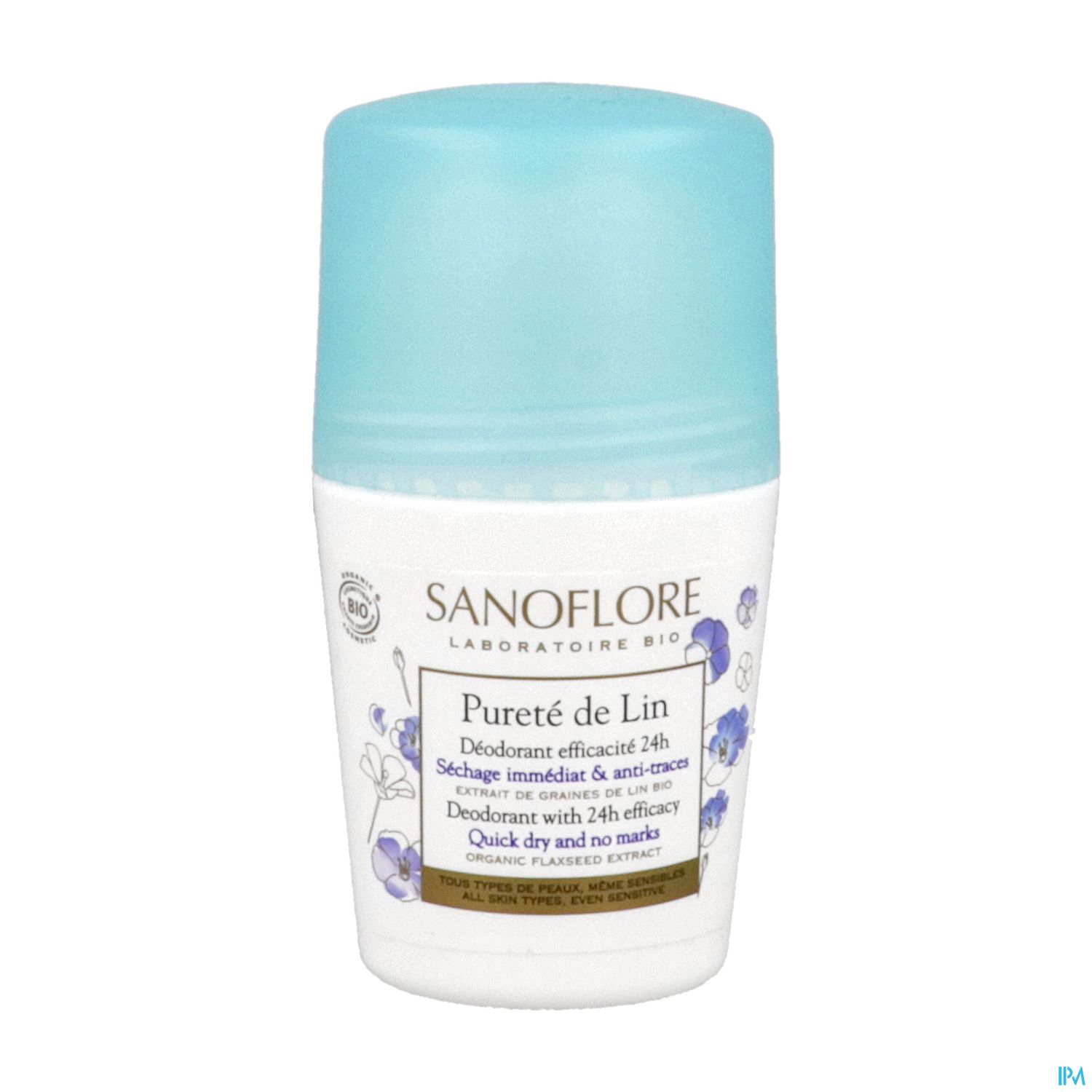 Sanoflore Deodorant Bille 24h Coton Bio 50ml