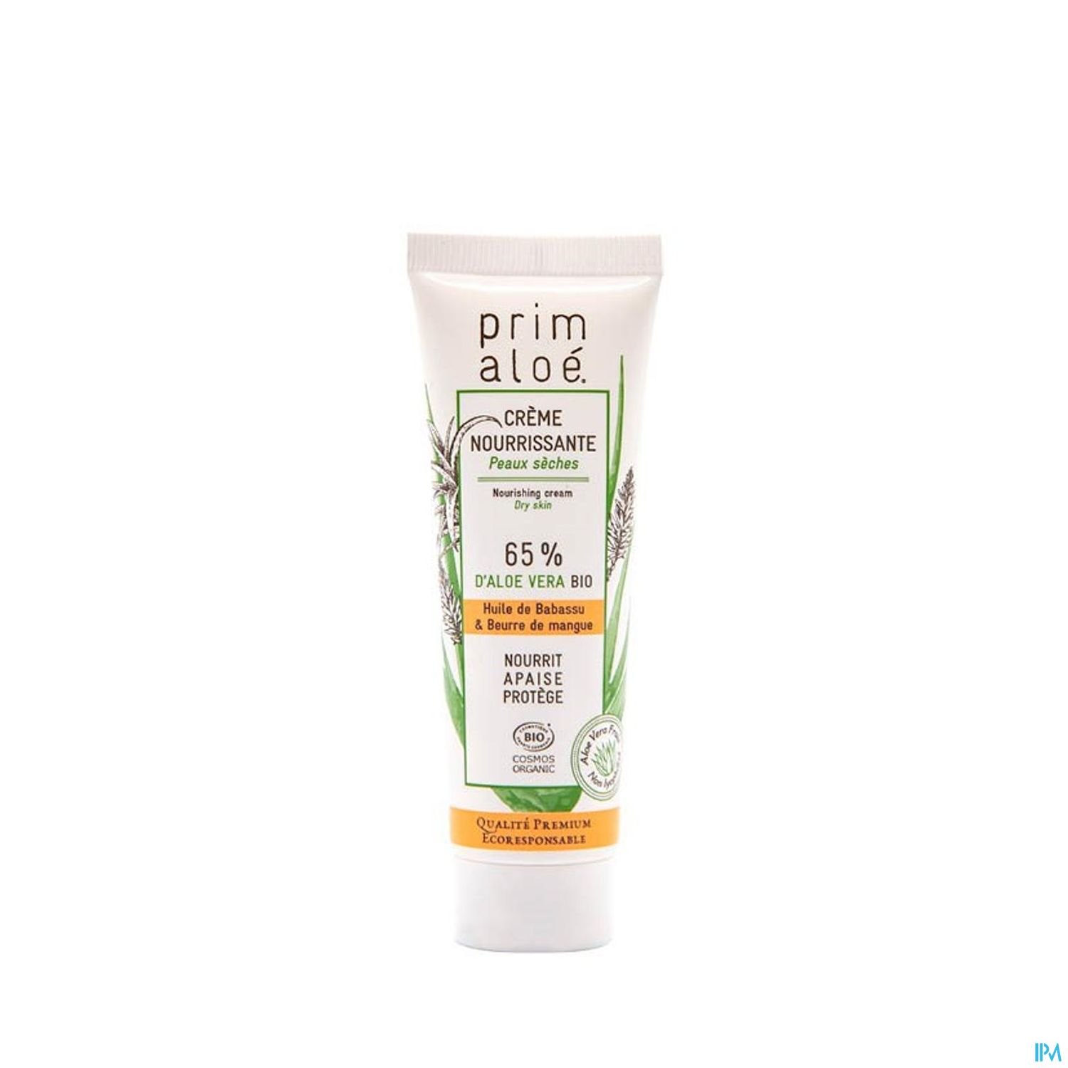 Prim Aloe Creme Visage Nourrissante 65% Aloe Vera 50ml