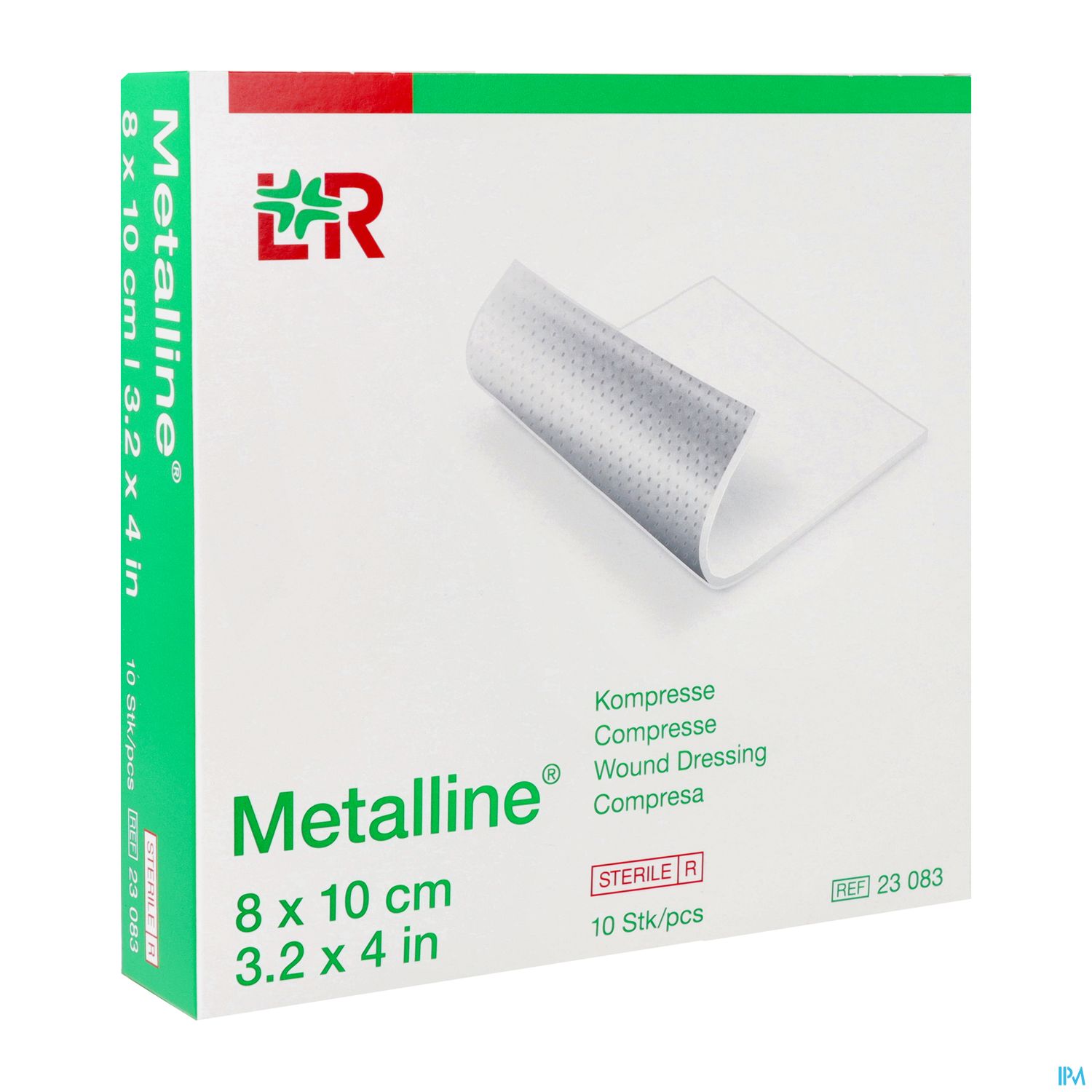 Lohmann Metalline Compresse Aluminee 8cm X 10cm