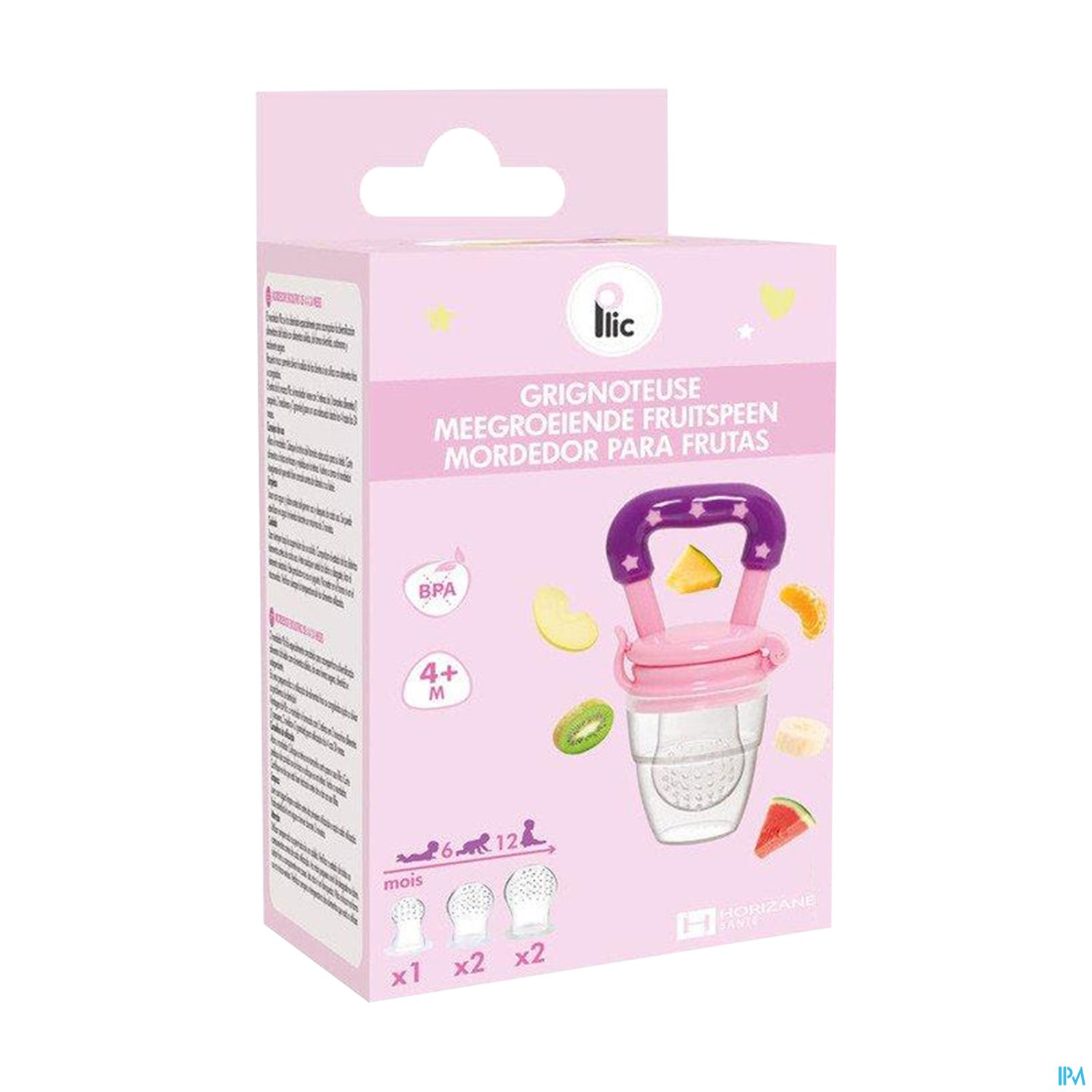 Plic Baby Grignoteuse Rose
