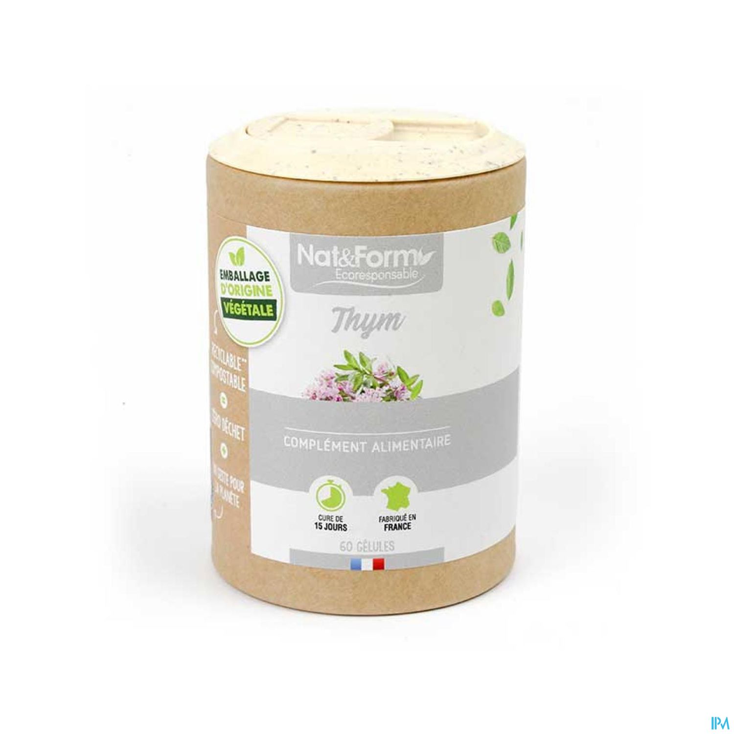 NAT&FORM ECO THYM GELVEG60