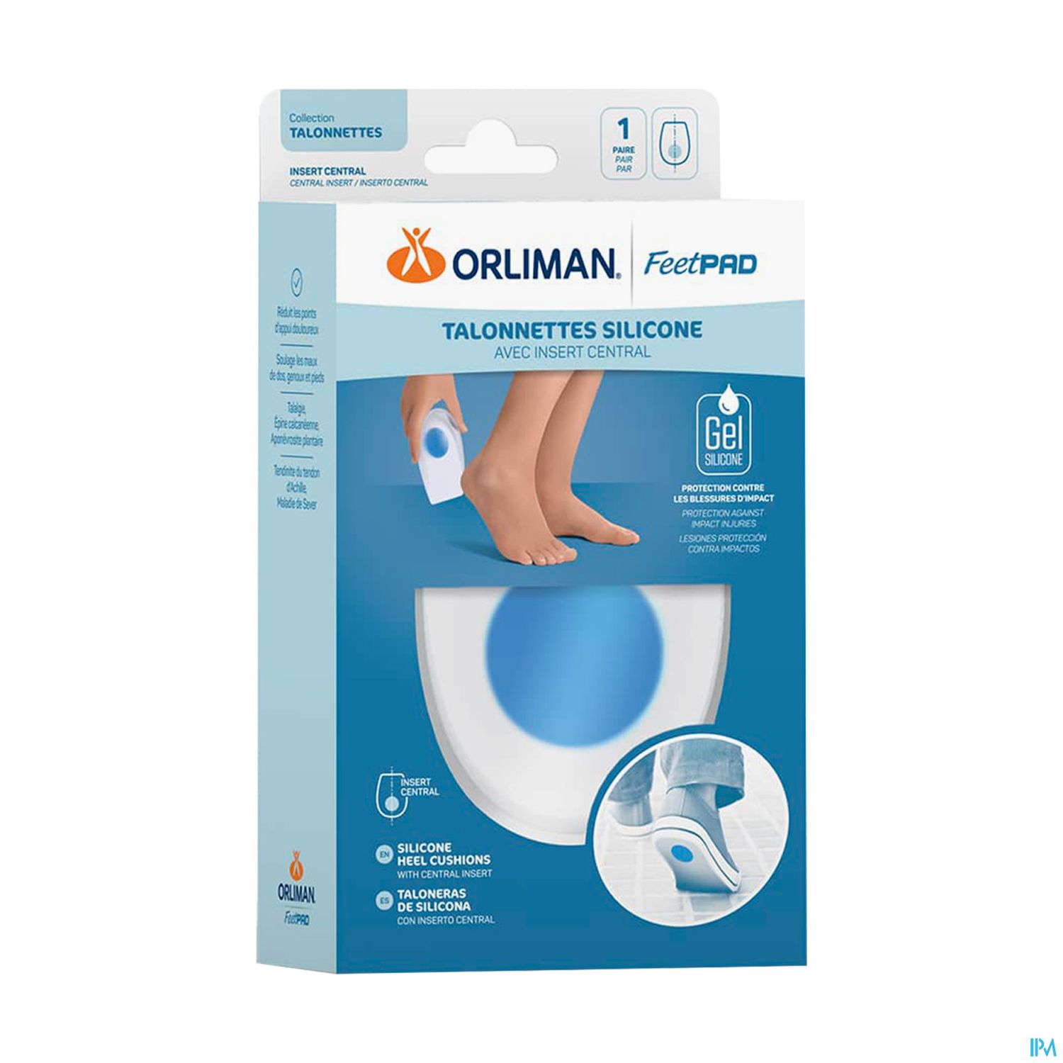 TALON FEETPAD INSERT CENTRAL T1 X2