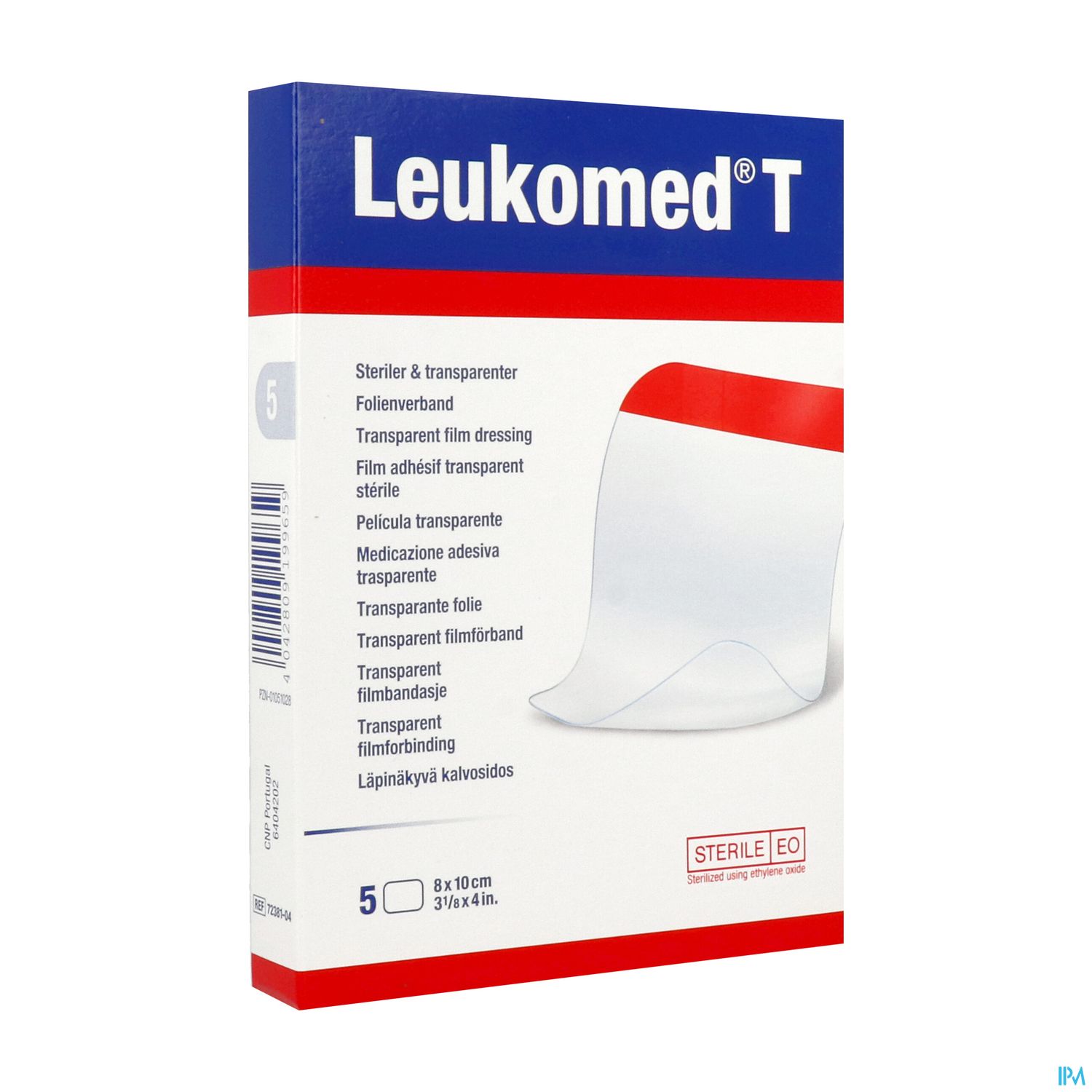 PANS LEUKOMED T ADH 8CMX10CM 5