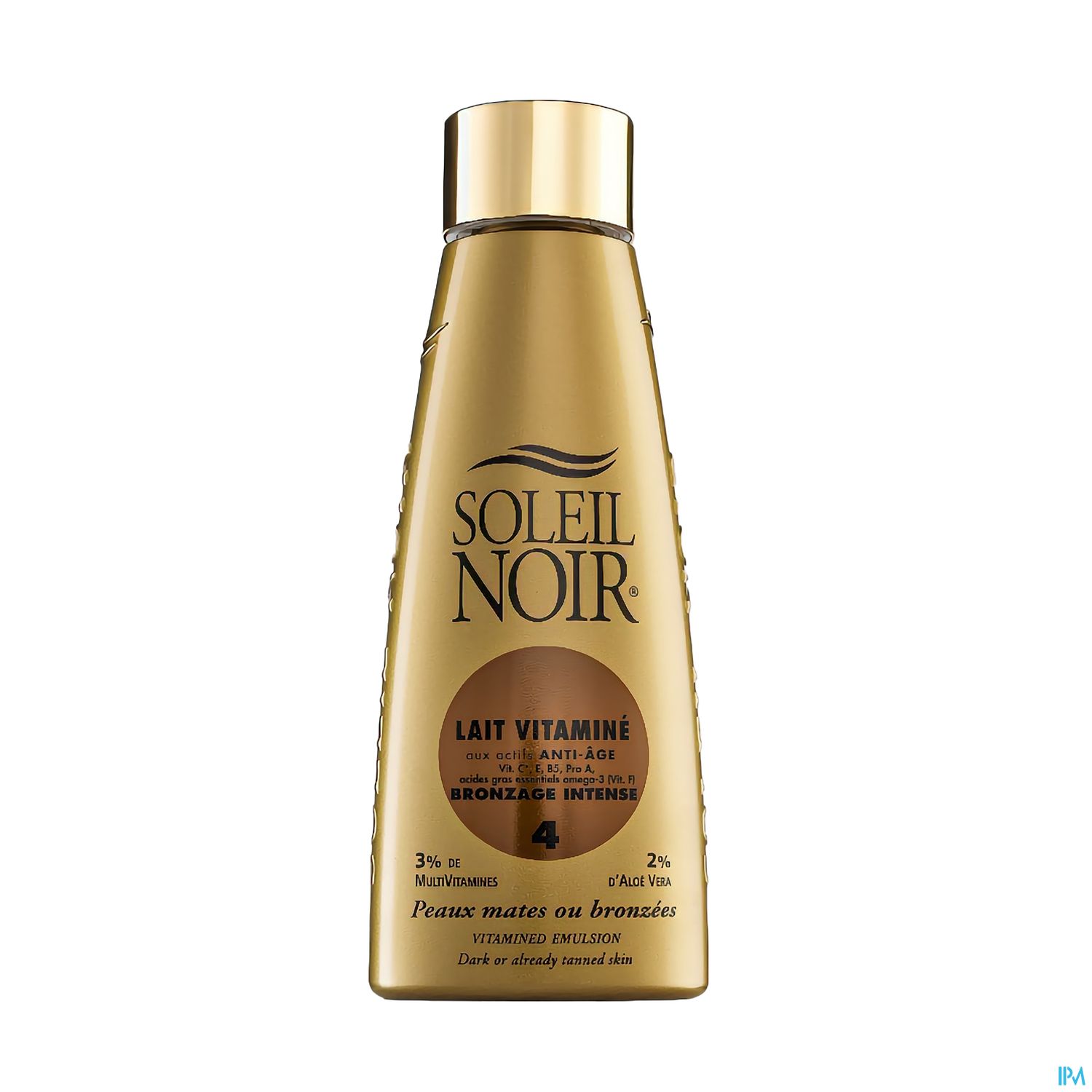 Soleil Noir Lait Vitamine Ip 4 Bronzage Intense Spray 150ml