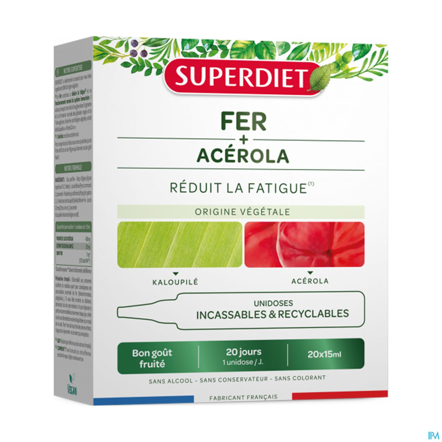SUPERDIET FER ACEROL UNID20