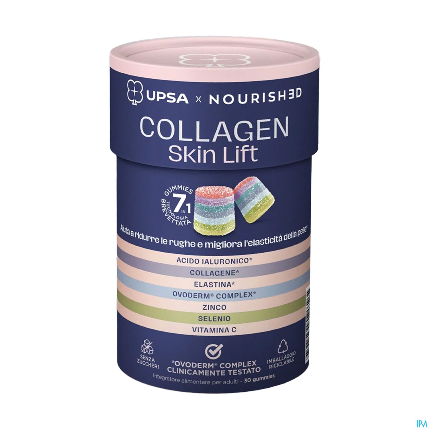 Upsa X Nourished Collagene 7en1 Gommes 30