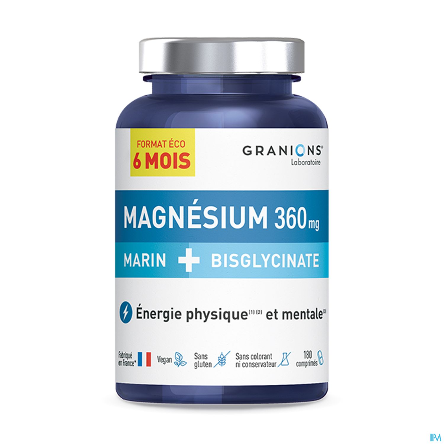 GRANIONS DOUBLE MAGNESIUM CPR 180