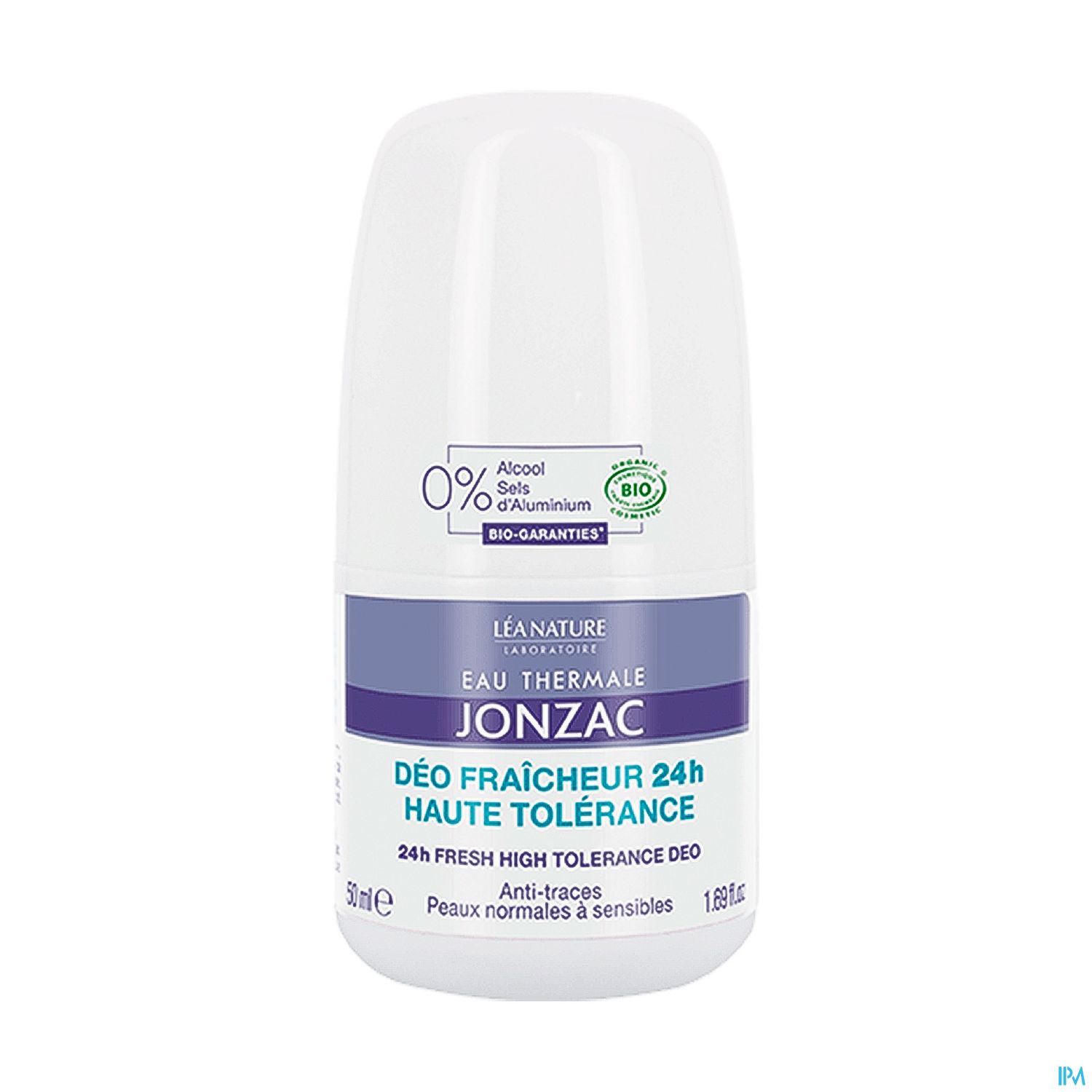 Eau Thermale Jonzac Deodorant Fraicheur 24h Haute Tolerance Roll On 50ml