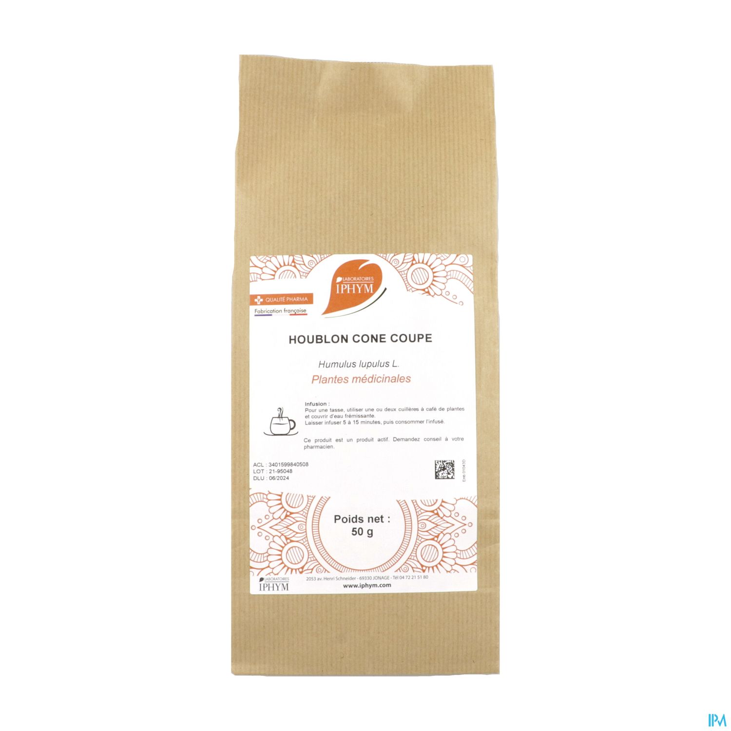 HOUBLON IPHYM CONE COUPE 50G
