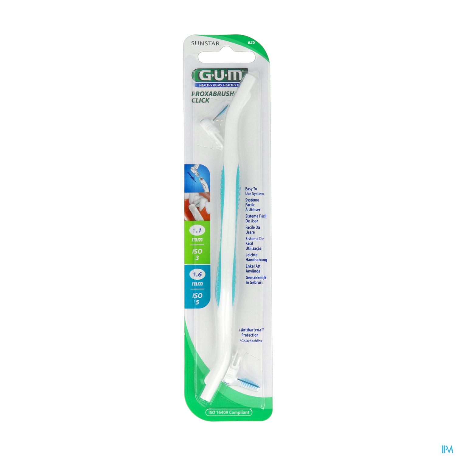 GUM PROXABRUSH CLICK MANCHE 625