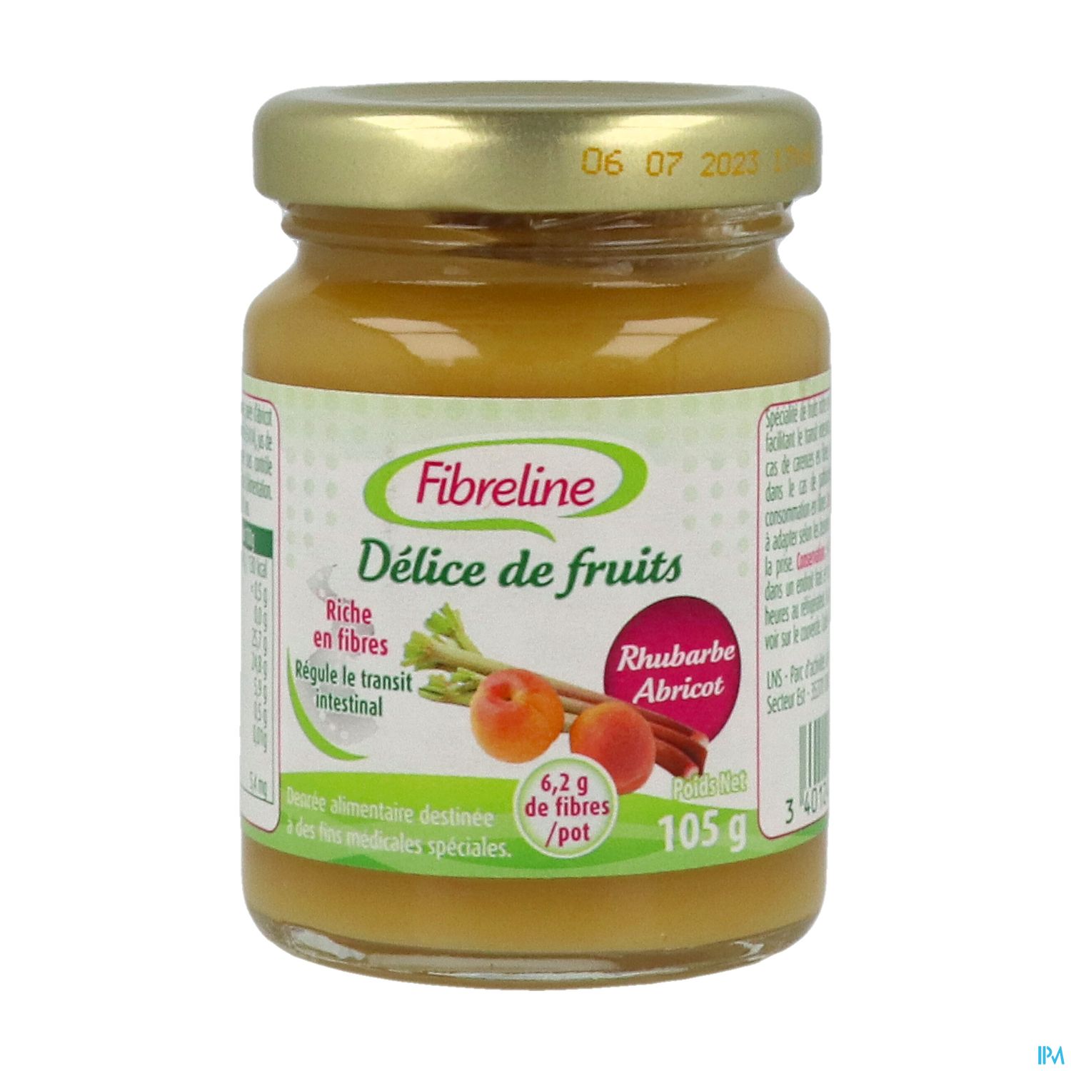 FIBRELINE FRT RHUBAR/ABRI POT 105G