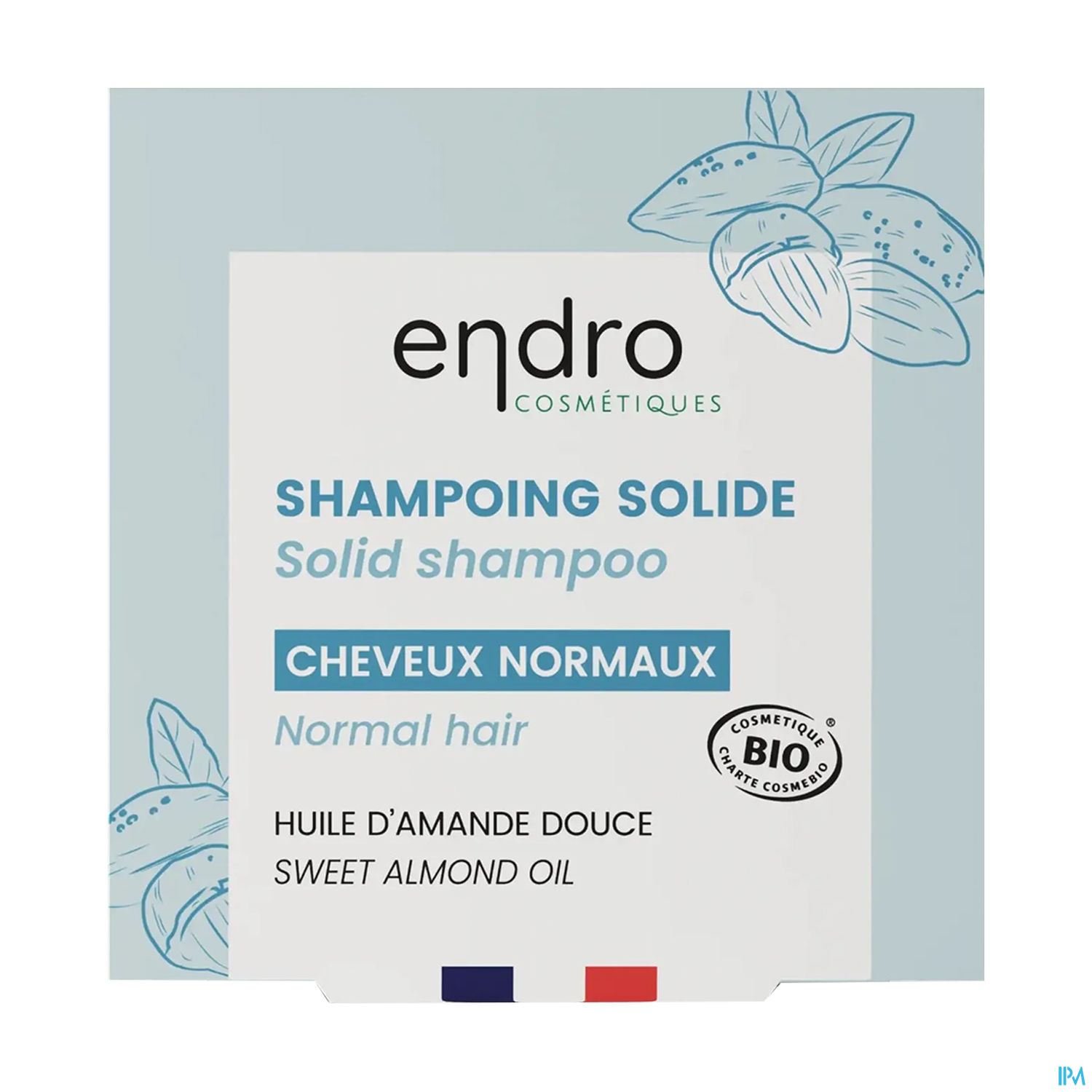 Endro Cosmetiques Shampooing Solide Bio Cheveux Normaux 85ml