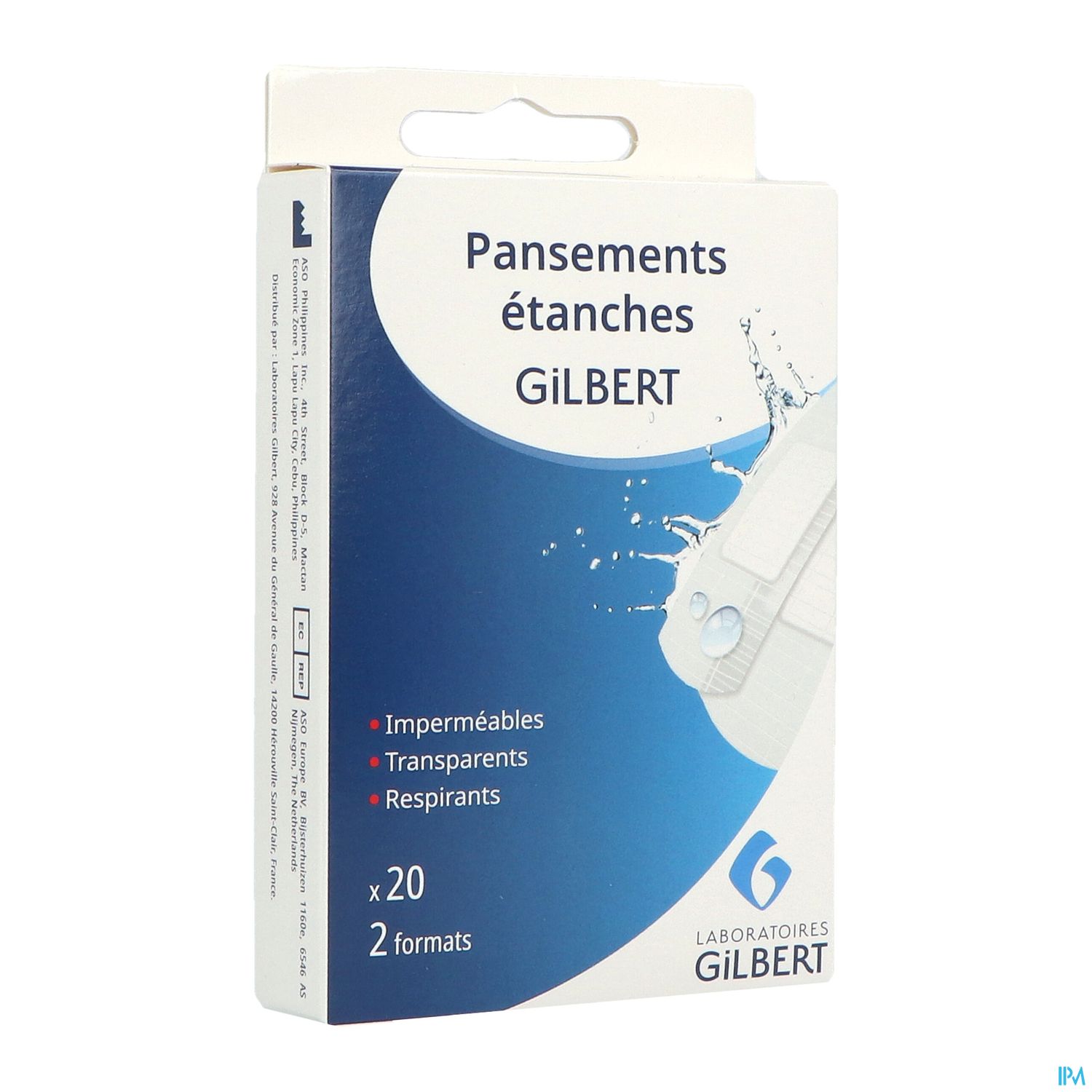 GILBERT PANS ETANCHE X20