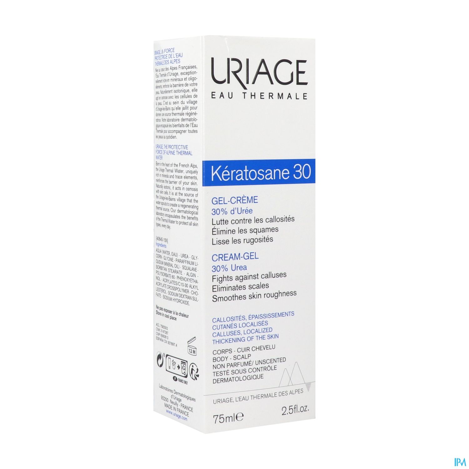 URIAGE KERATOSANE 30 75ML