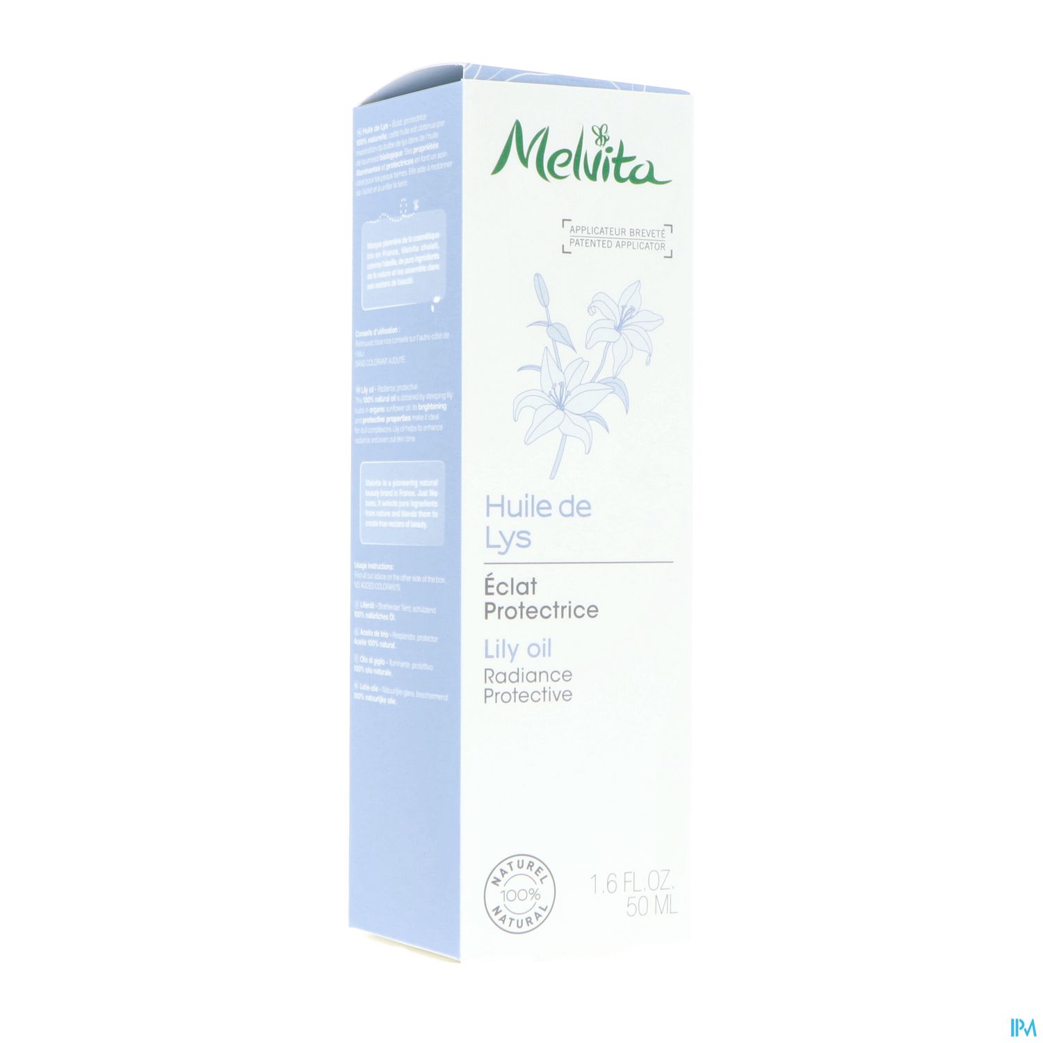 MELVITA HLE DE LYS NATURELLE 50ML