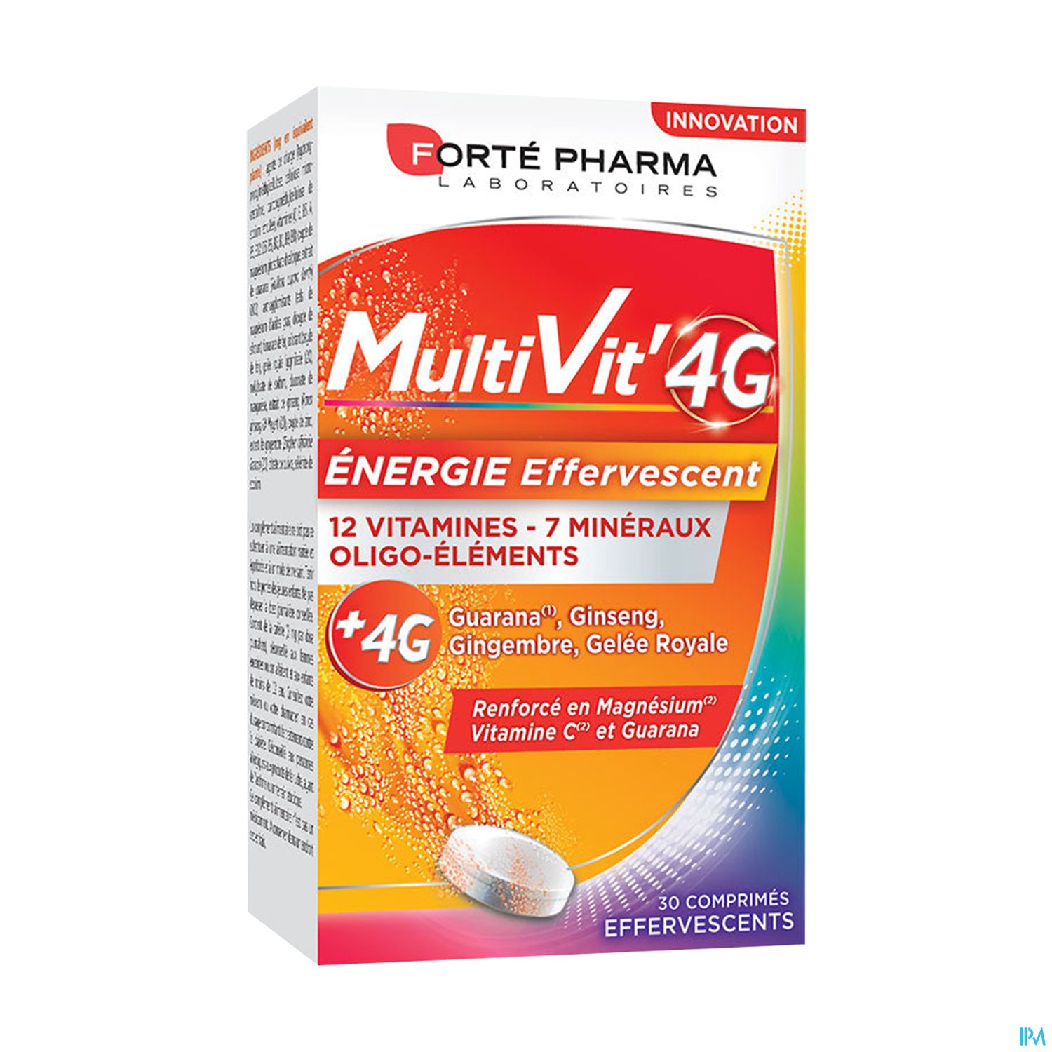 MULTIVIT'4G ENERGIE CPR EFFERV 30