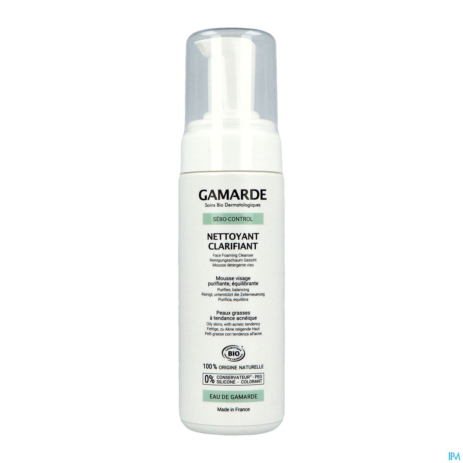 GAMARDE SEBO CONTROL EAU MOUS160ML