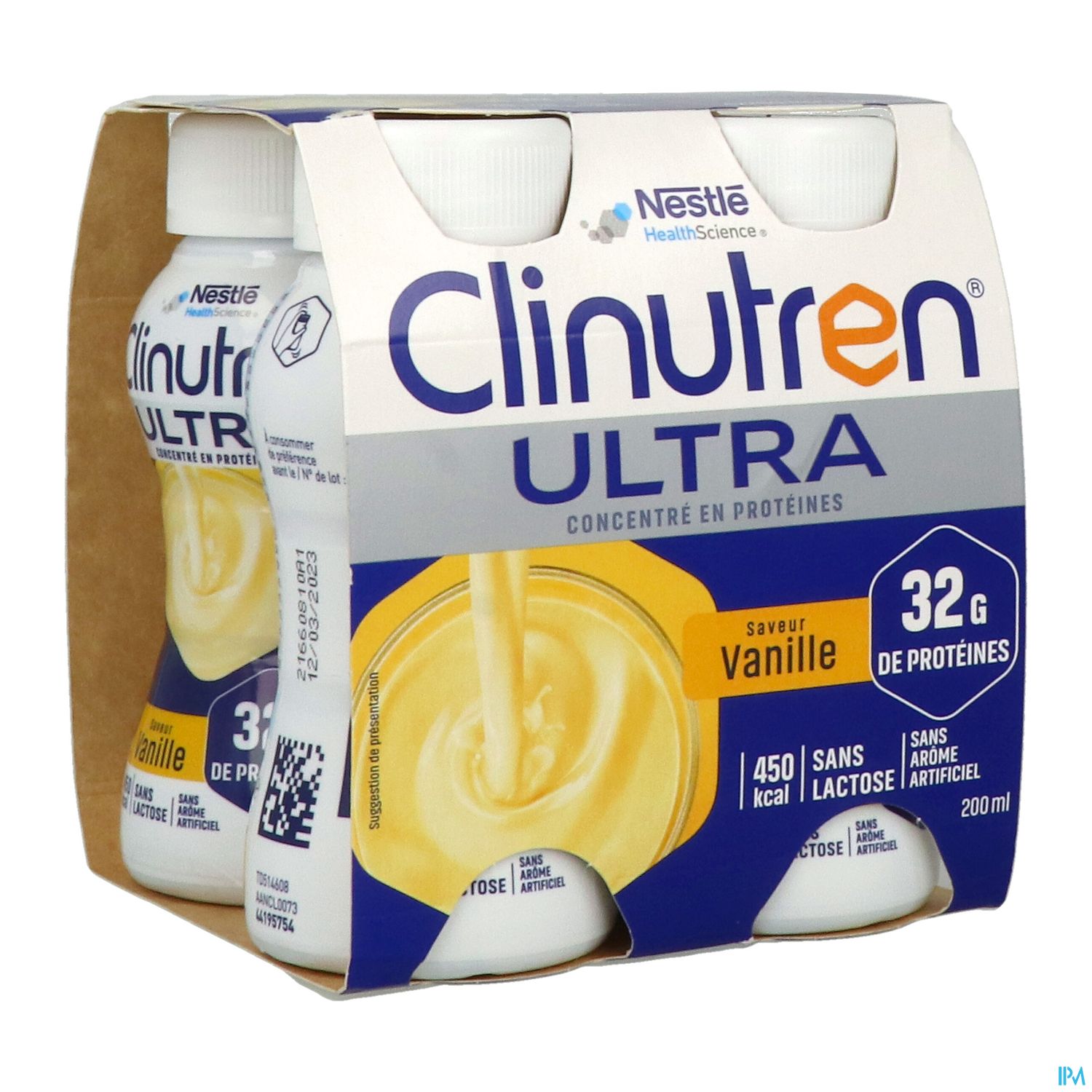 CLINUTREN ULTRA HYPERCONC VANIL 4 — Pharmacie Européenne 24/24 by Nexum