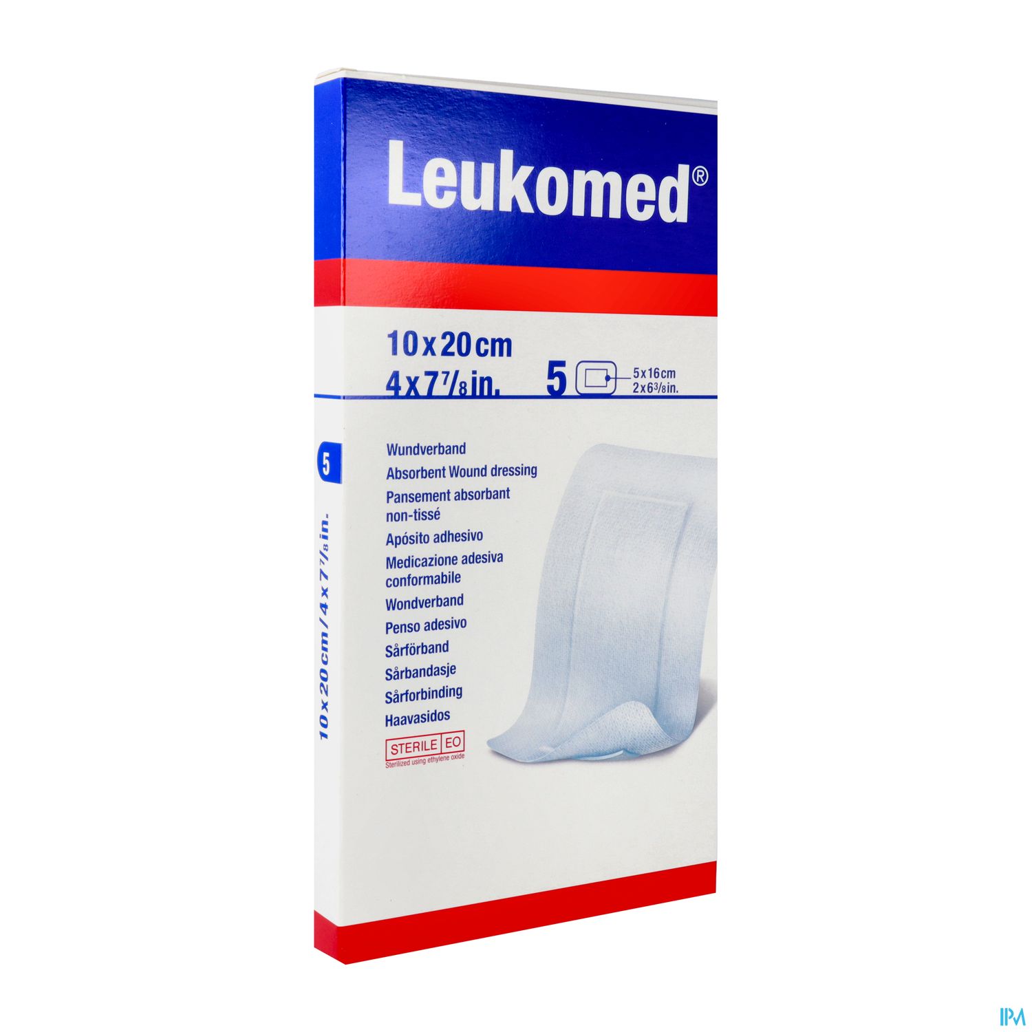 PANS LEUKOMED ADH 10CMX20CM 5