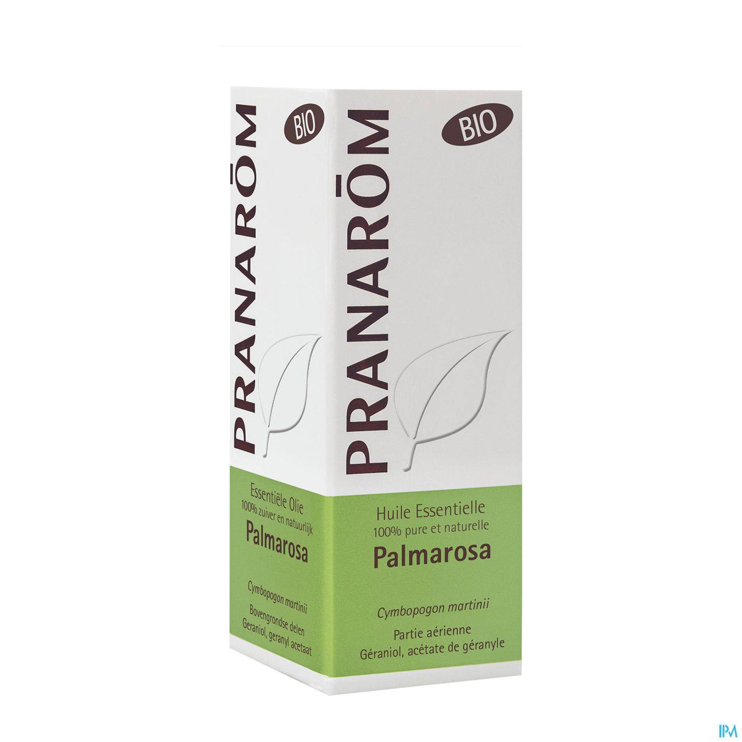Pranarom Huile Essentielle Bio Palmarosa Partie Aerienne 10ml