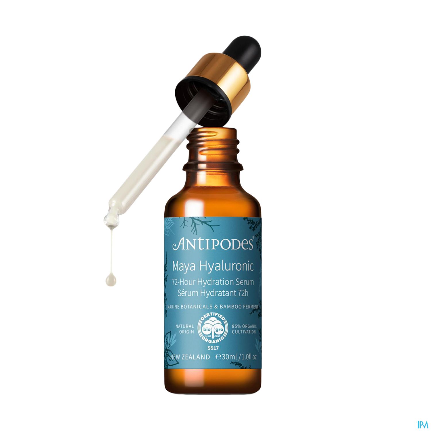 Antipodes Maya Hyaluronic Serum Hydratant 72h 30ml