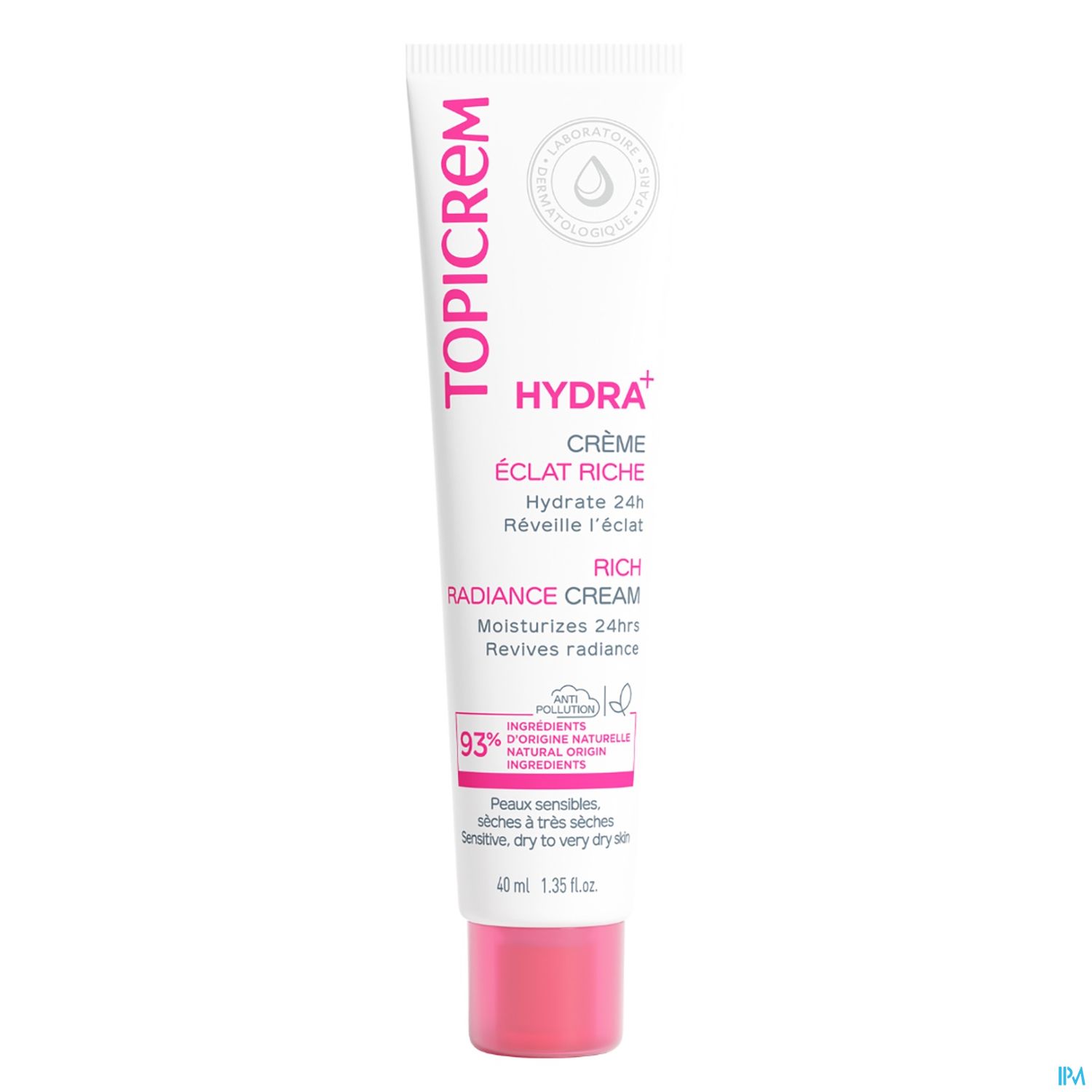 TOPICREM HYDRA+ CR HYD RICH 40ML