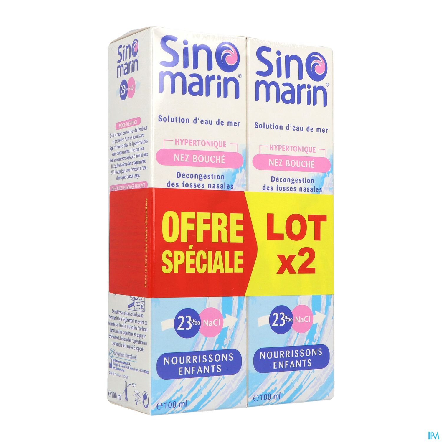 Sinomarin Solution Nasale Hypertonique Enfant 100ml