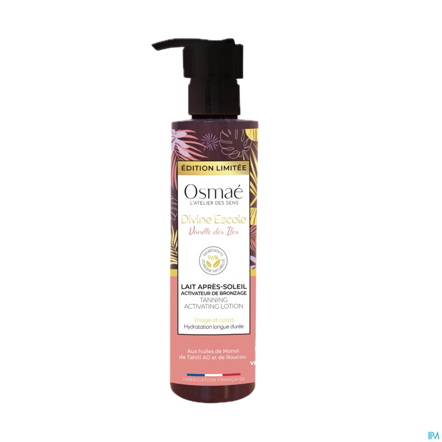 Osmae Lait Apres Soleil Activateur De Bronzage Vanille Des Iles 200ml