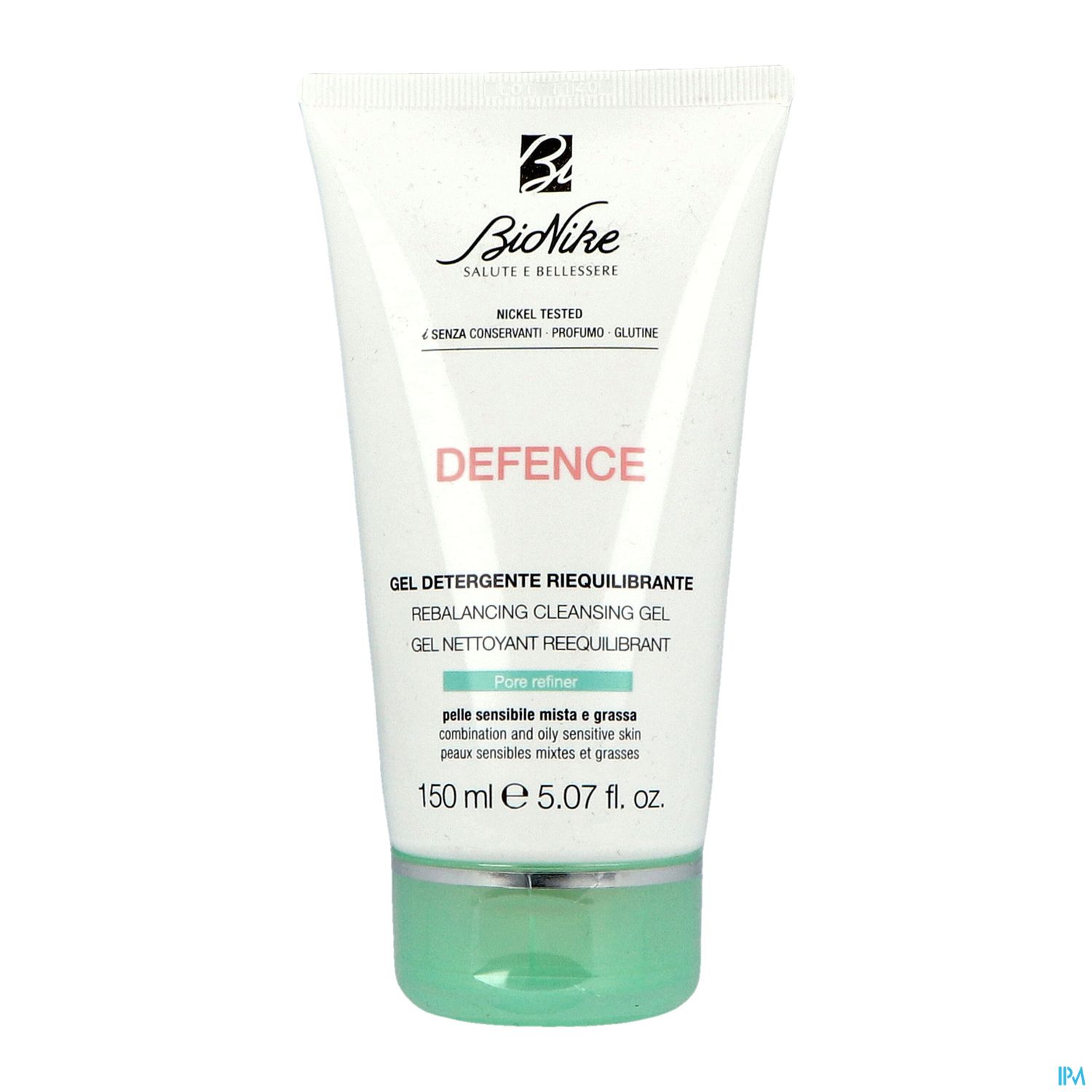 Defence Gel Nettoyant Peaux Grasses 150ml