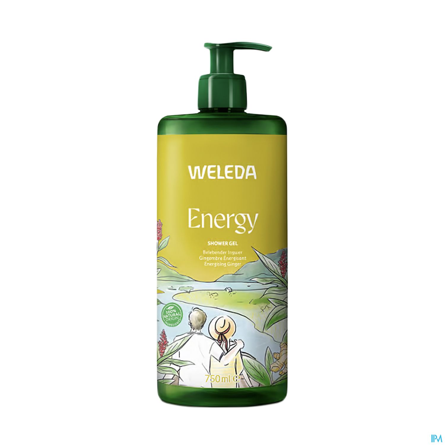 WELEDA GEL DOUCHE ENERGY 750ML