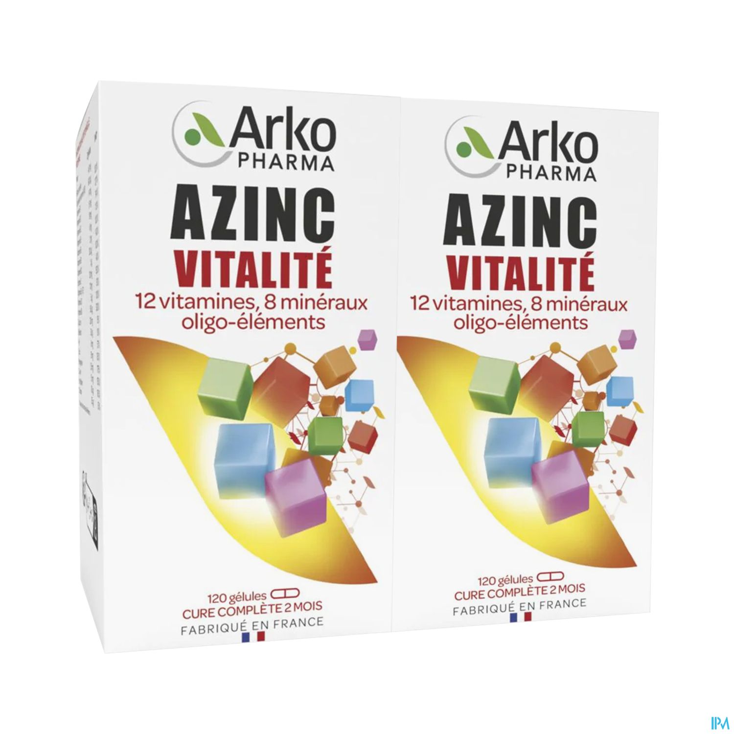 Arkopharma Azinc Vitalite Gelule 120 X2