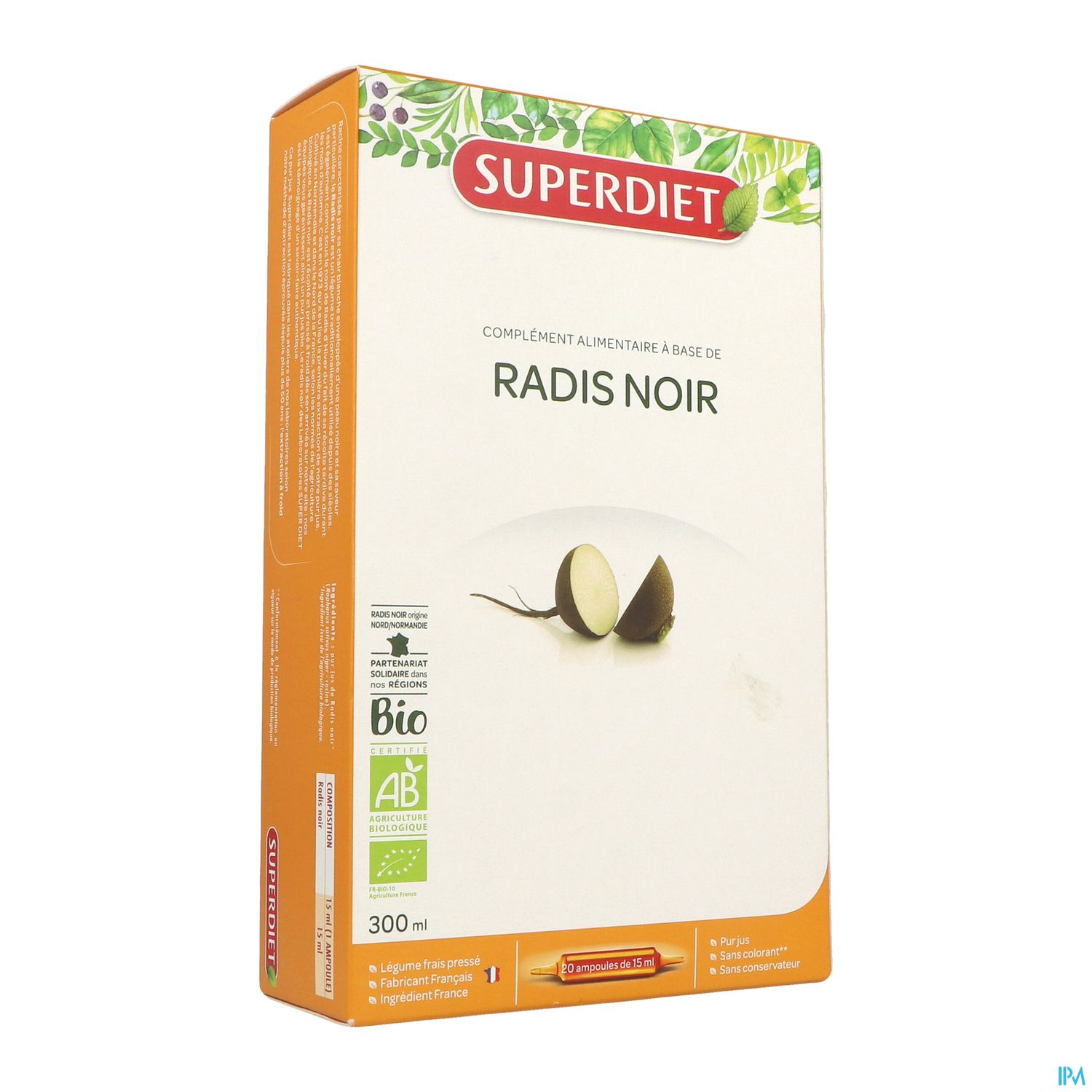 SUPERDIET RADIS NOIR BIO AMP20