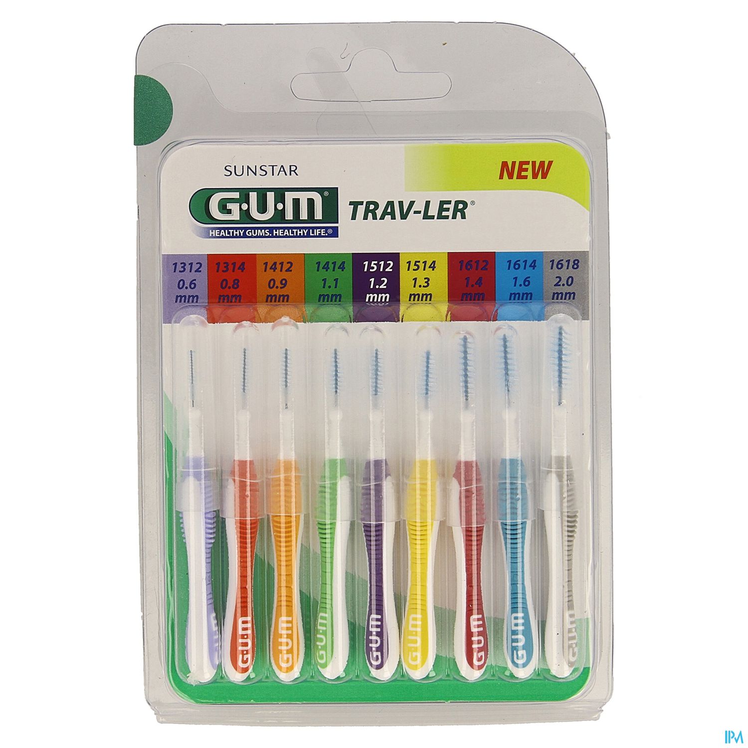 Gum Trav-ler Brosse Interdent. Multi Diam.9 1699ma