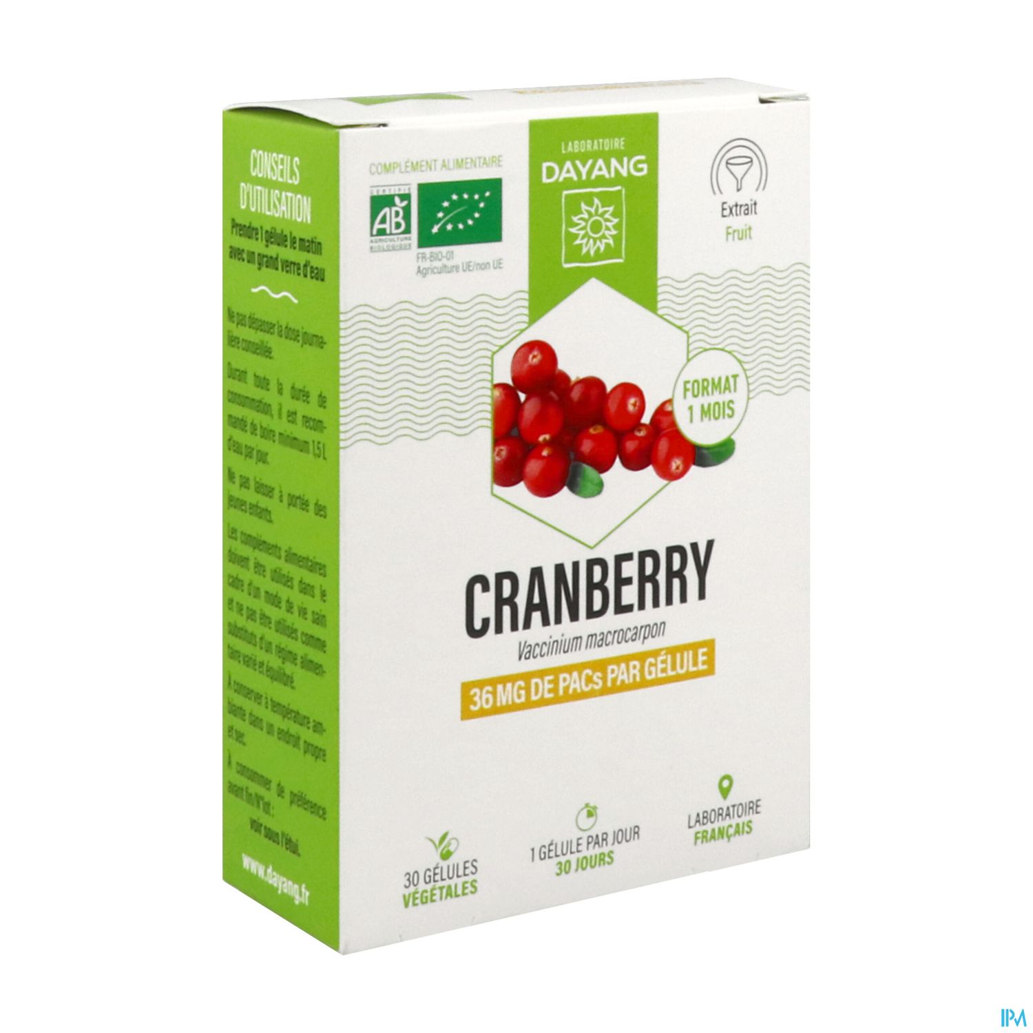 DAYANG CRANBERRY BIO GELULE 30