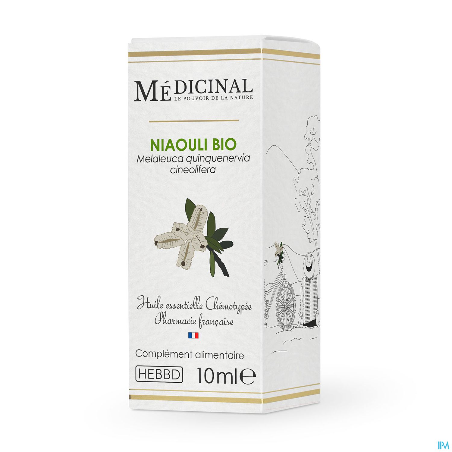 Medicinal Huile Essentielle Niaouli Bio 10ml